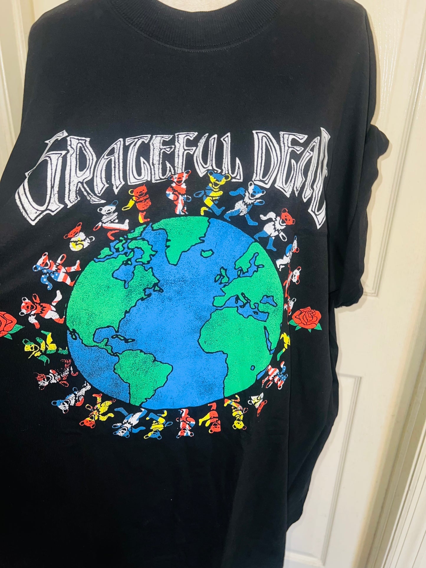 Grateful Dead Oversized Distressed Tee