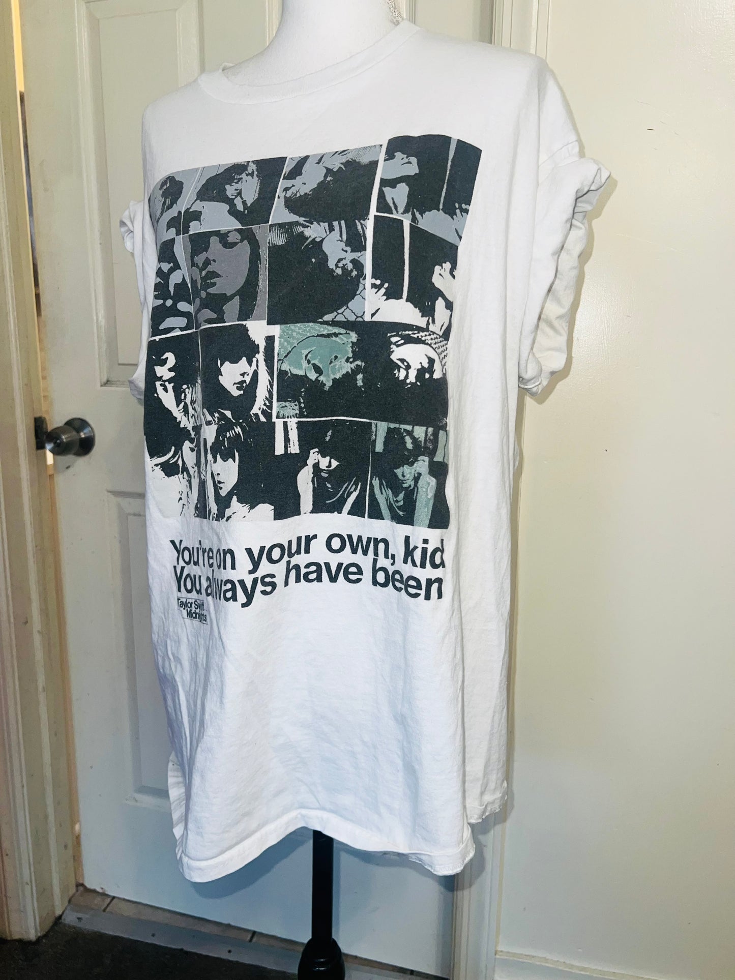 Taylor Swift Oversized Distressed Tee