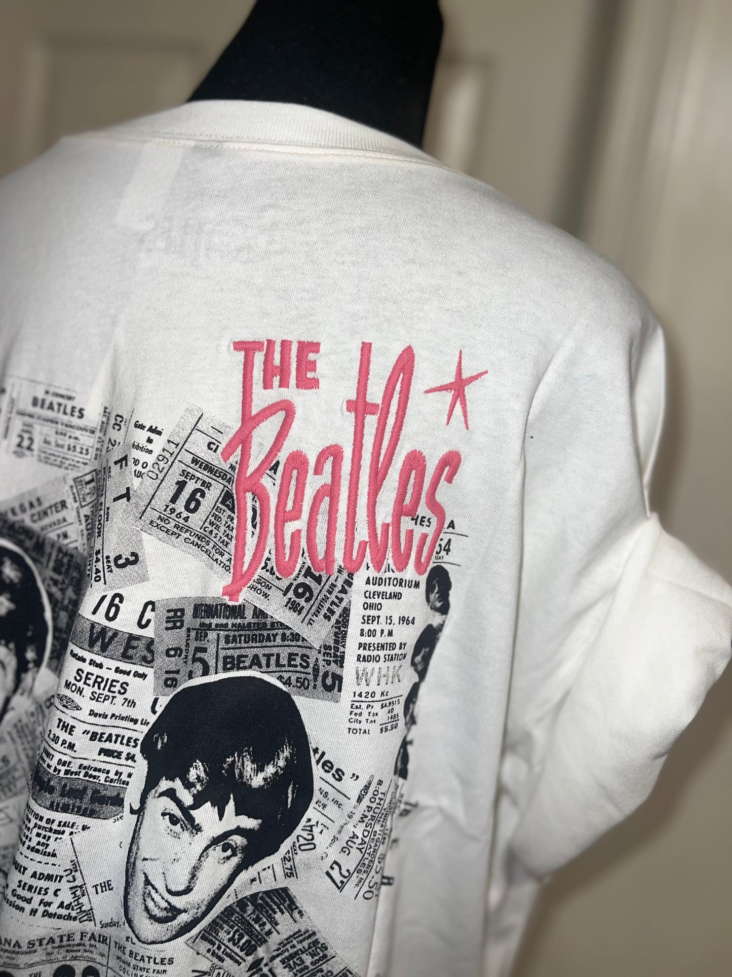 The Beatles Double Sided Oversized Tee