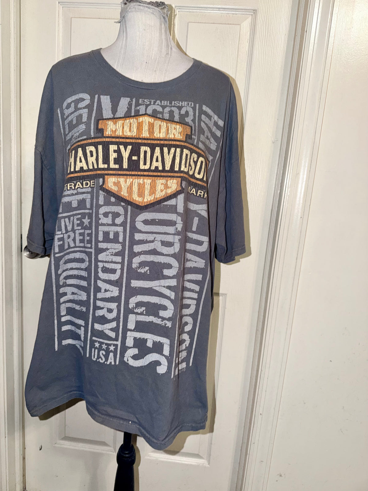 Harley Davidson Vintage Double Sided Tee