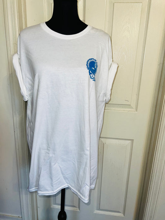 Grateful Dead Double Sided Oversized Distressed Tee