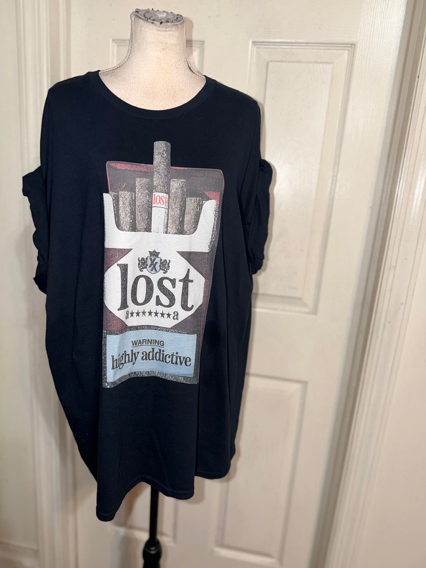 Machine Gun Kelly Double Sided Oversized Distressed Tee