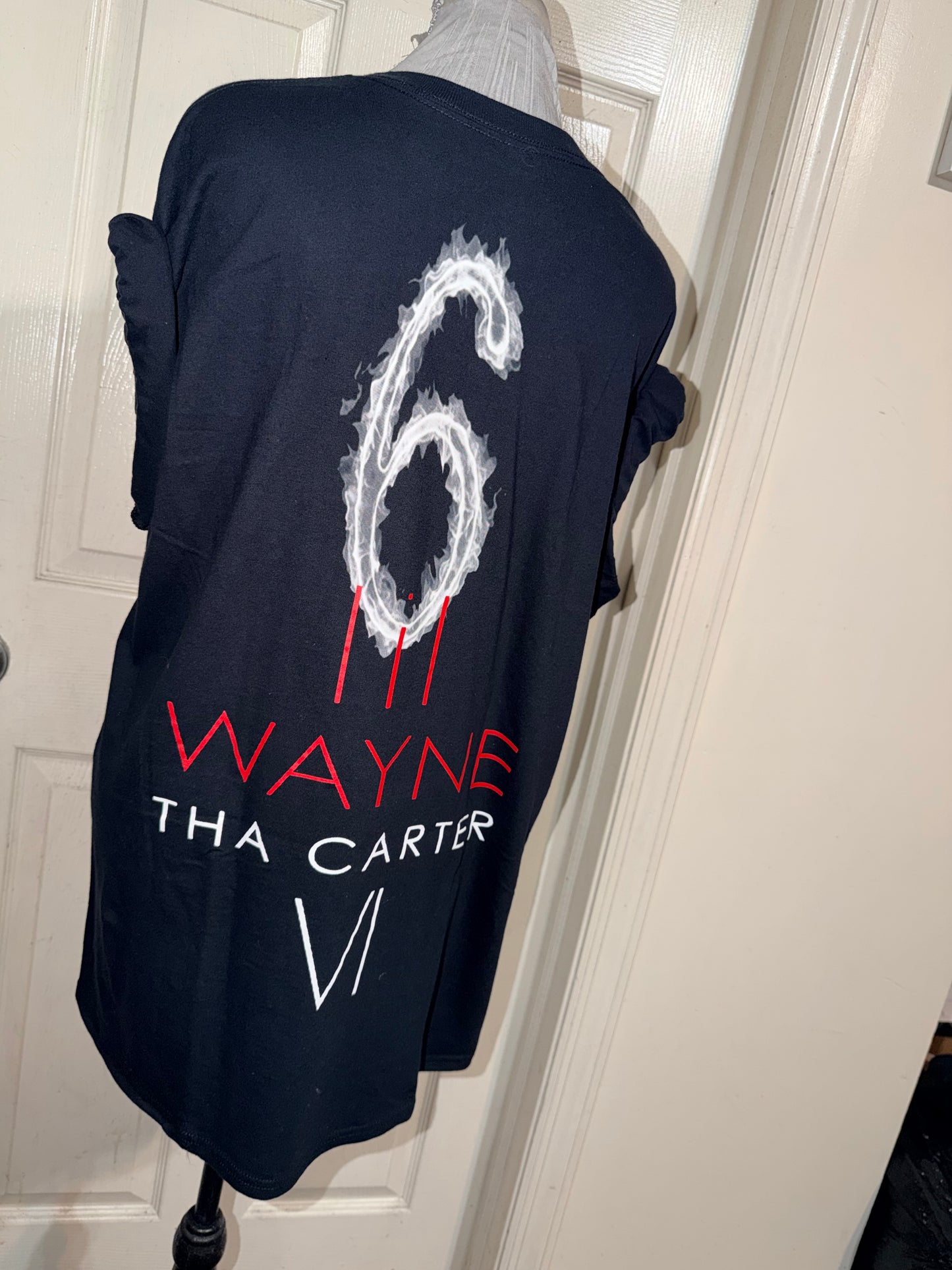 Lil Wayne Double Sided Oversized Distressed Tee