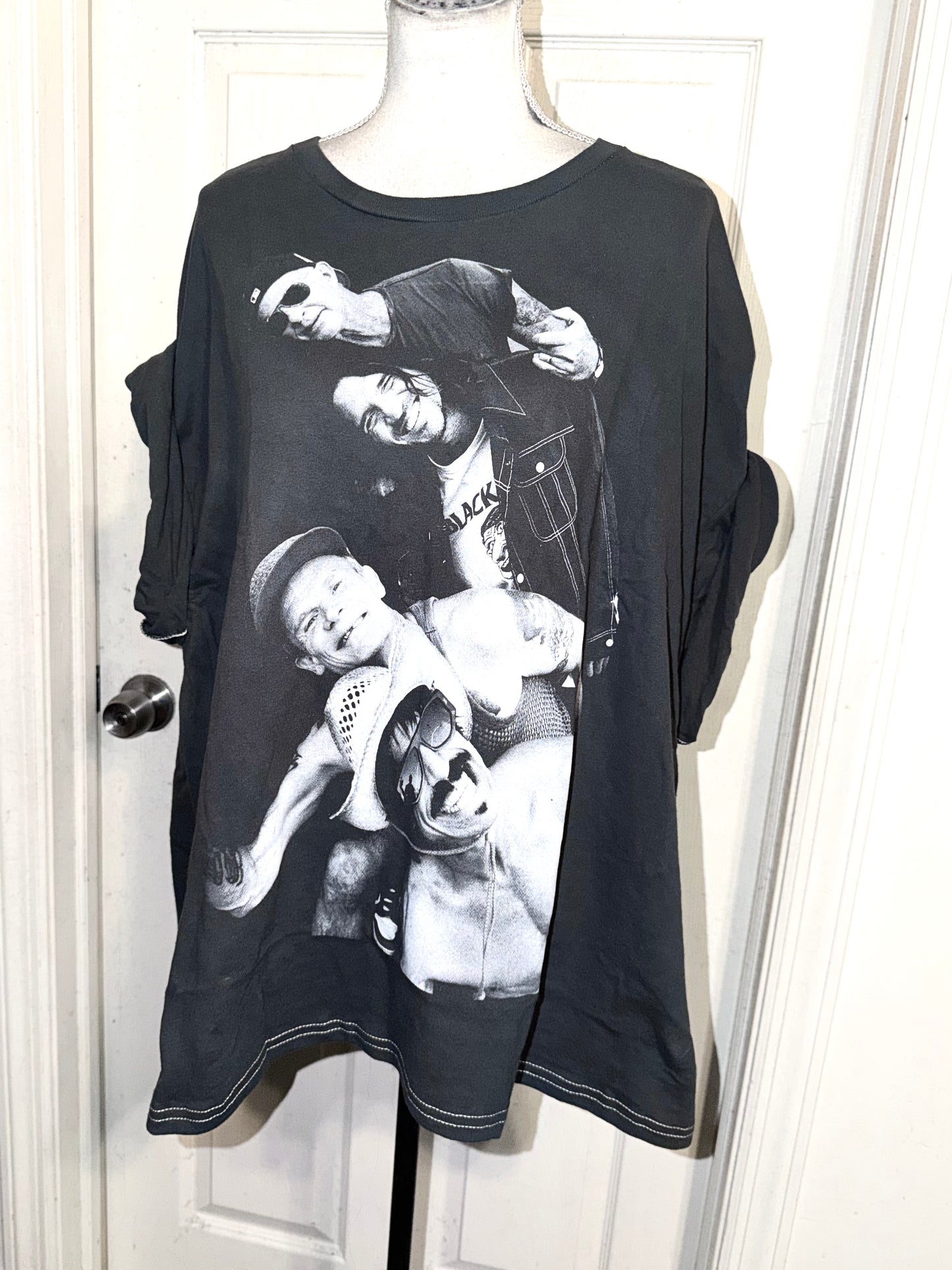 Red Hot Chili Peppers Oversized Distressed Tee