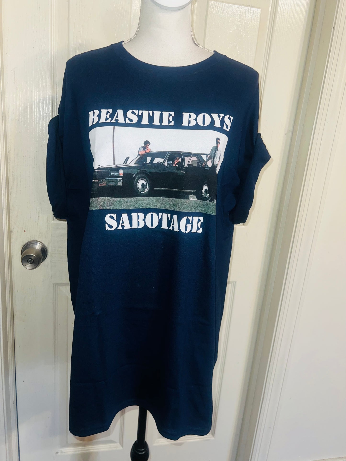 Beastie Boys Oversized Distressed Tee