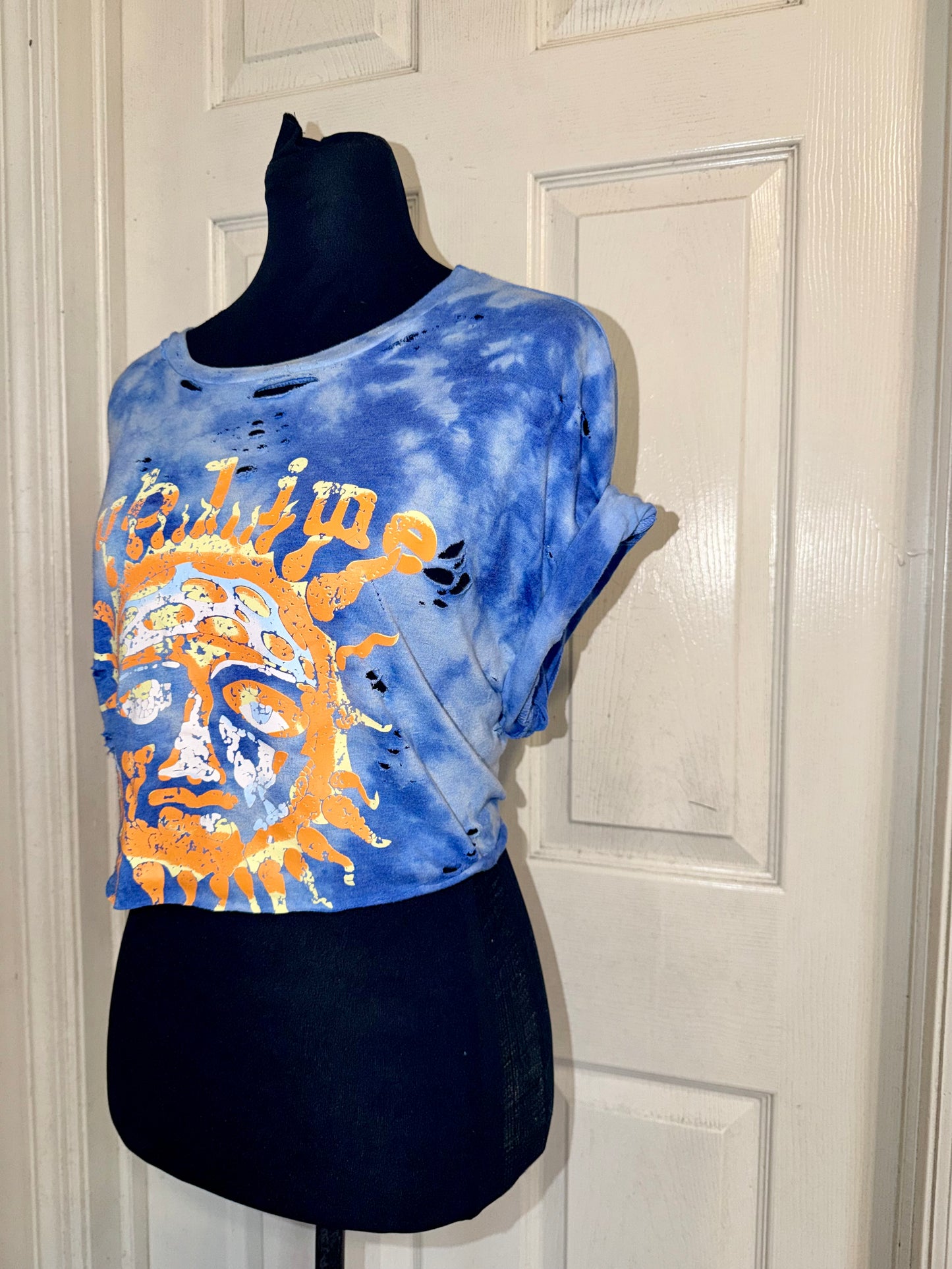 Sublime Distressed Open Tied Back Tee (as is)