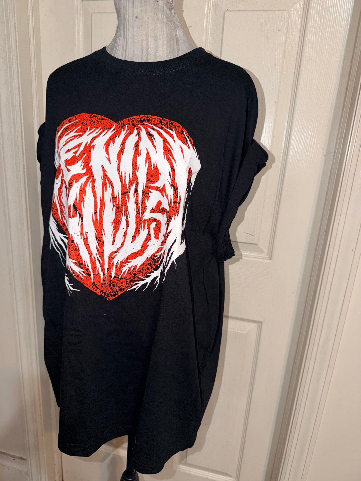 Ice Nine Kills Oversized Distressed Tee