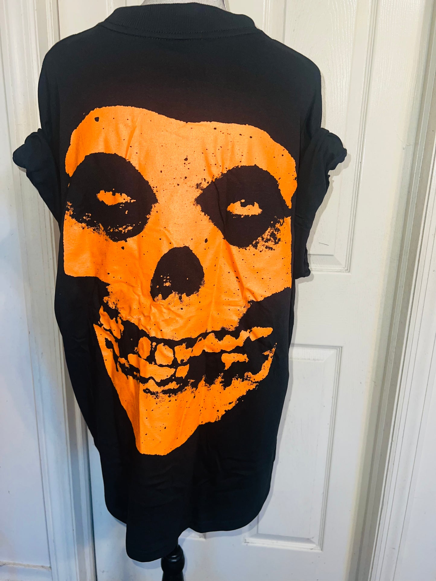 Misfits Double Sided Oversized Distressed Tee