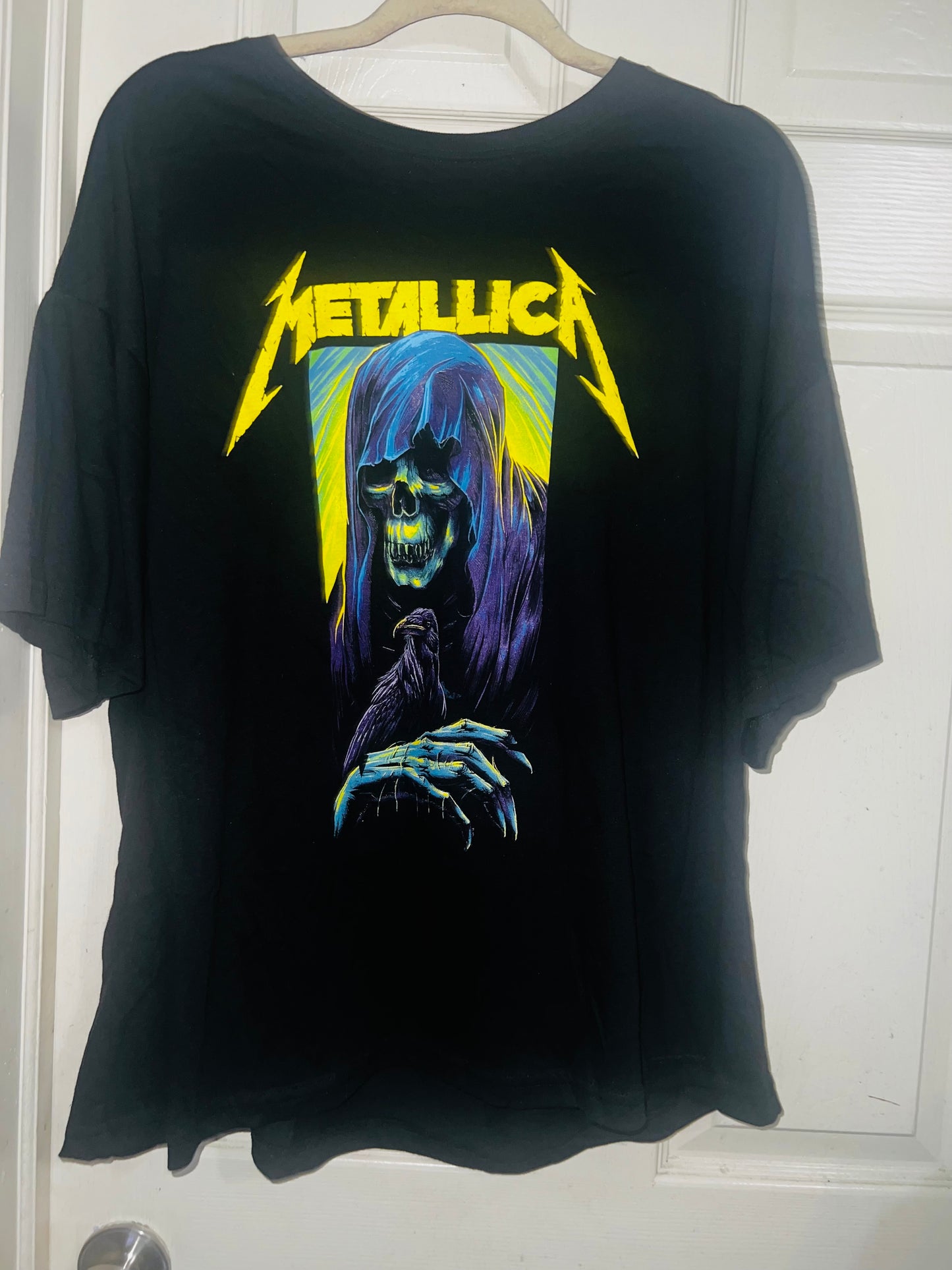 Metallica Oversized Distressed Tee