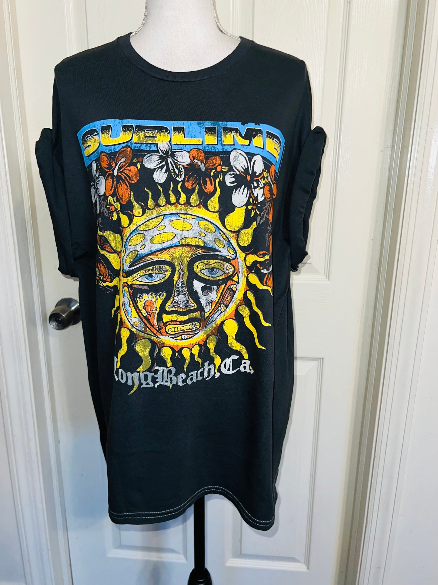 Sublime Double Sided Oversized Distressed Tee