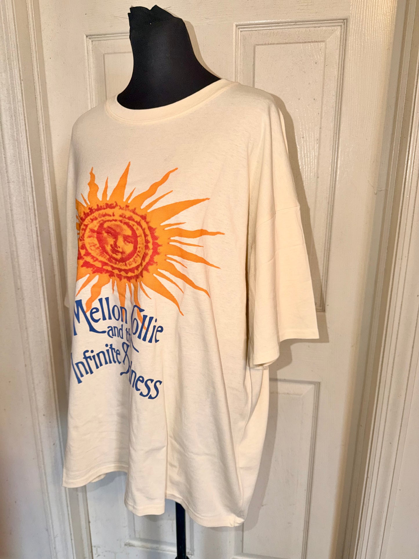 The Smashing Pumpkins Oversized Distressed Tee