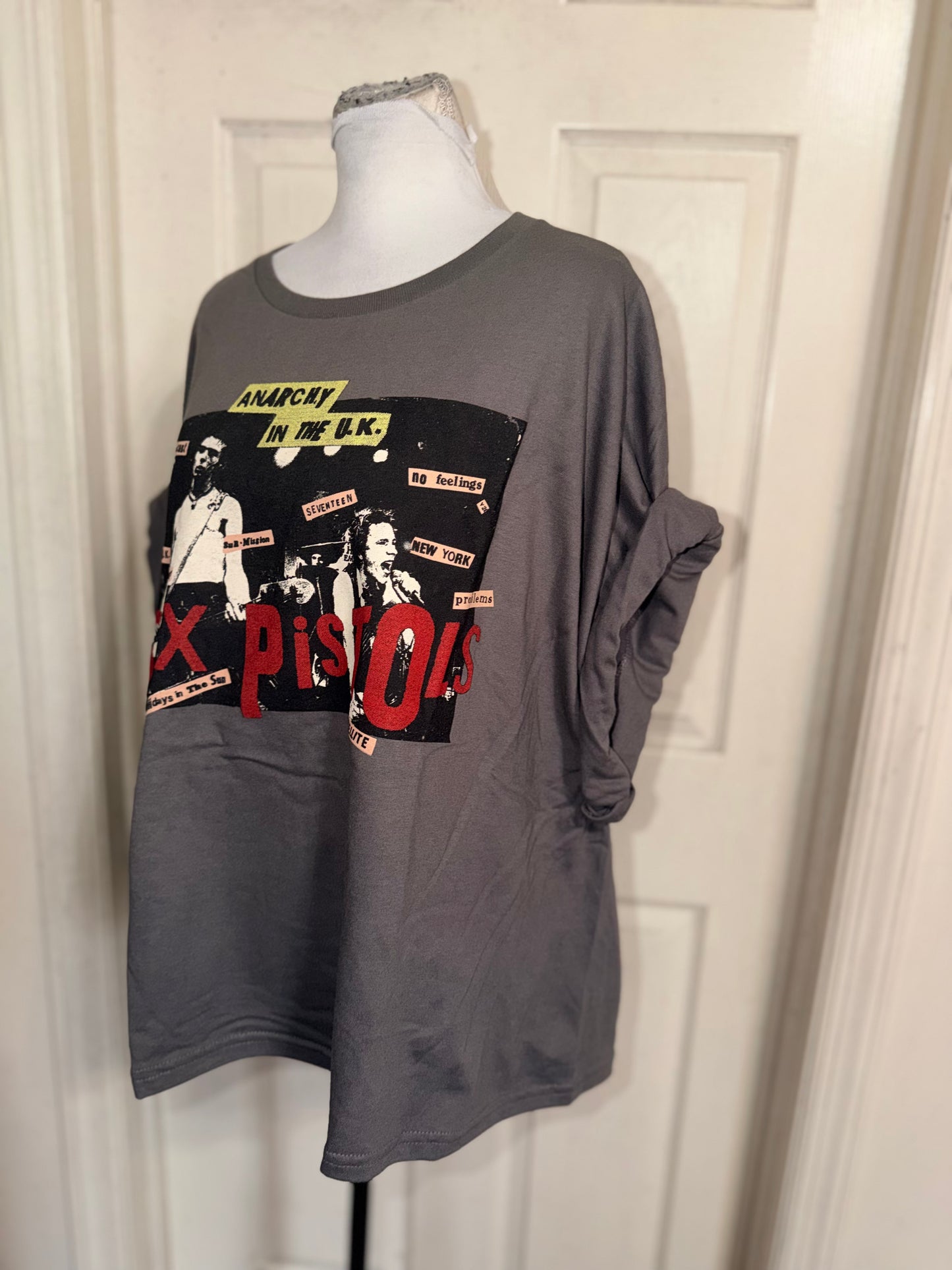 The Sex Pistols Oversized Distressed Tee