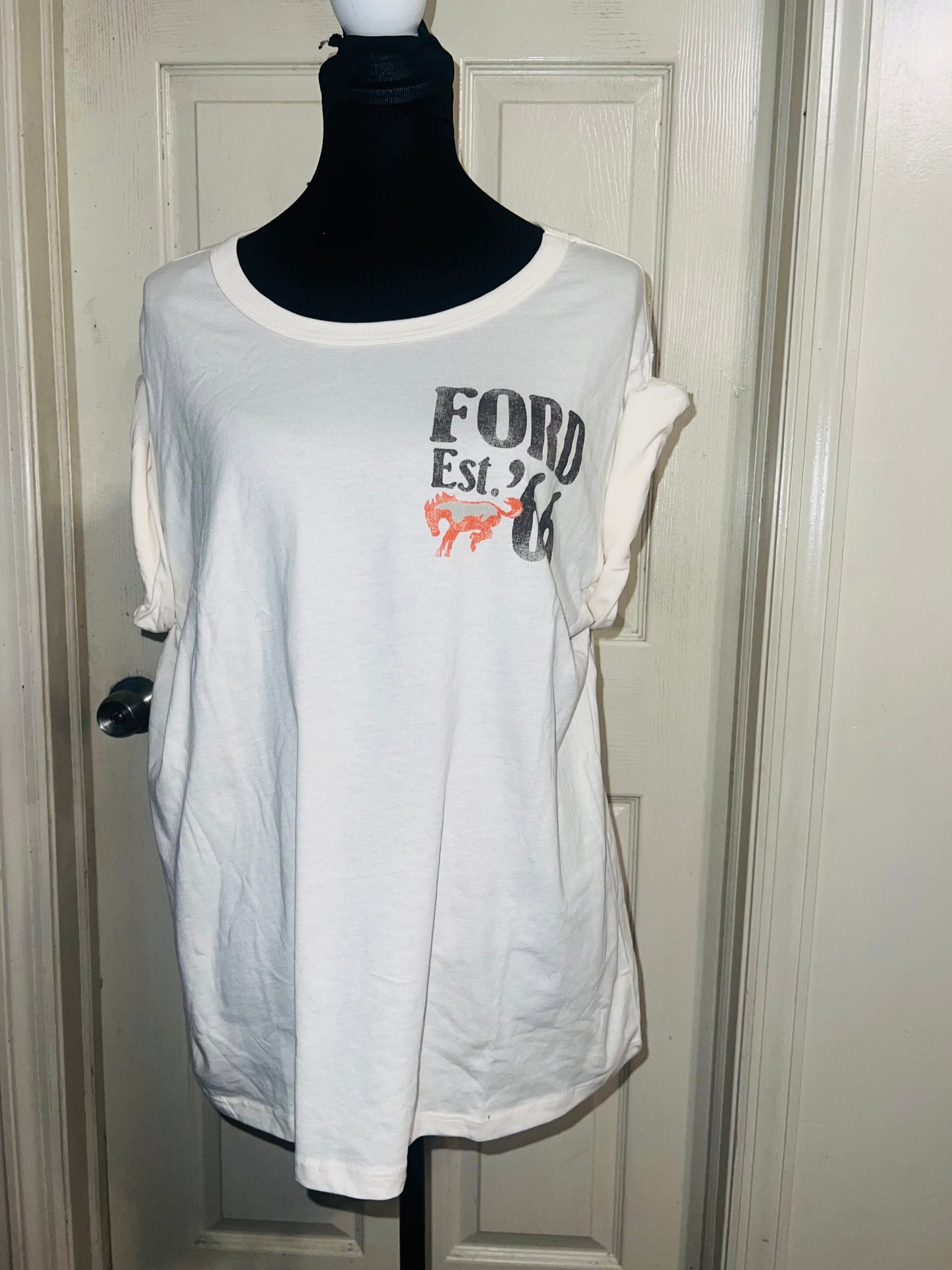 Ford Bronco Wild West Double Sided Distressed Tee