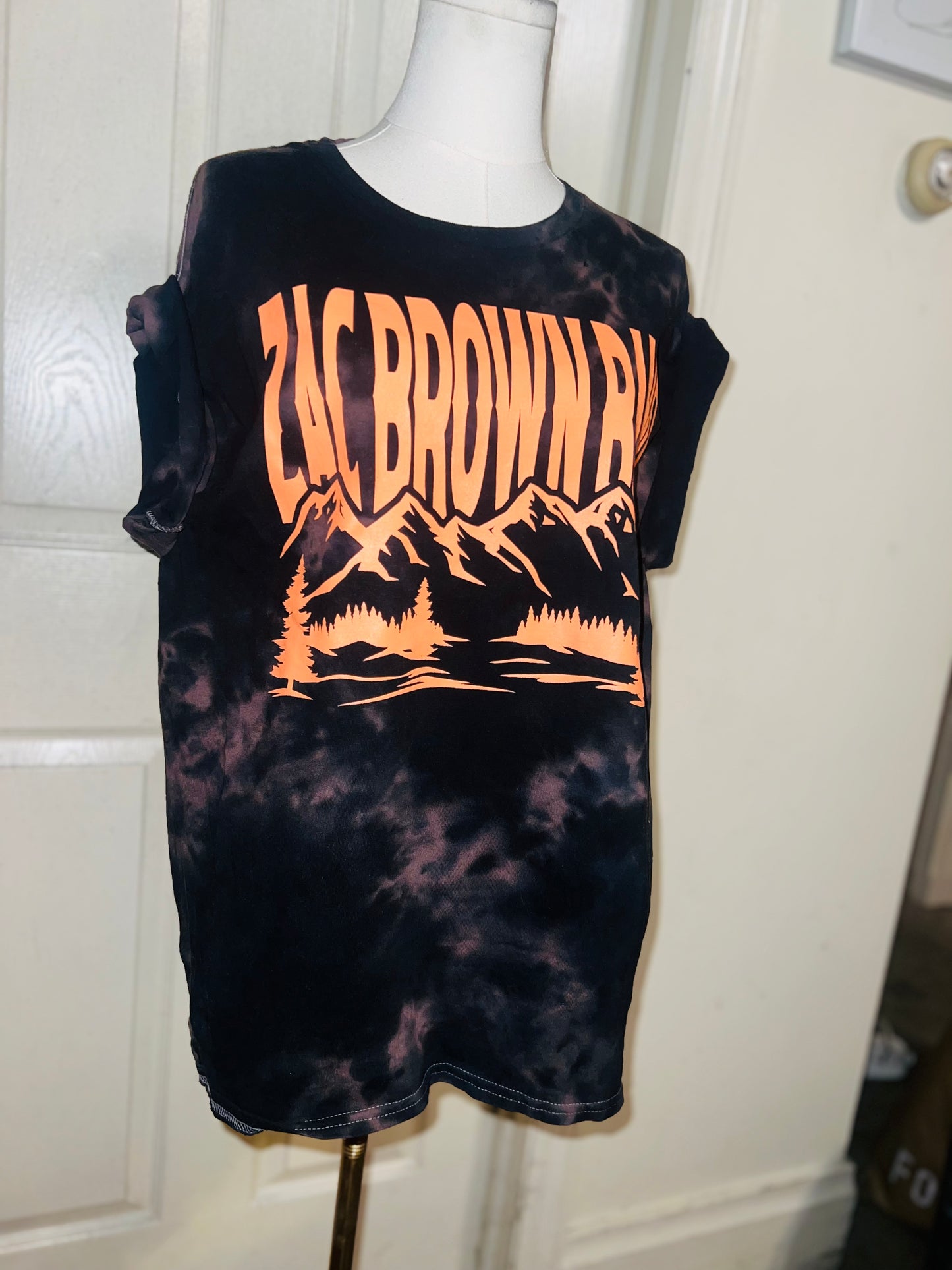 Zac Brown Band Oversized Distressed Tee