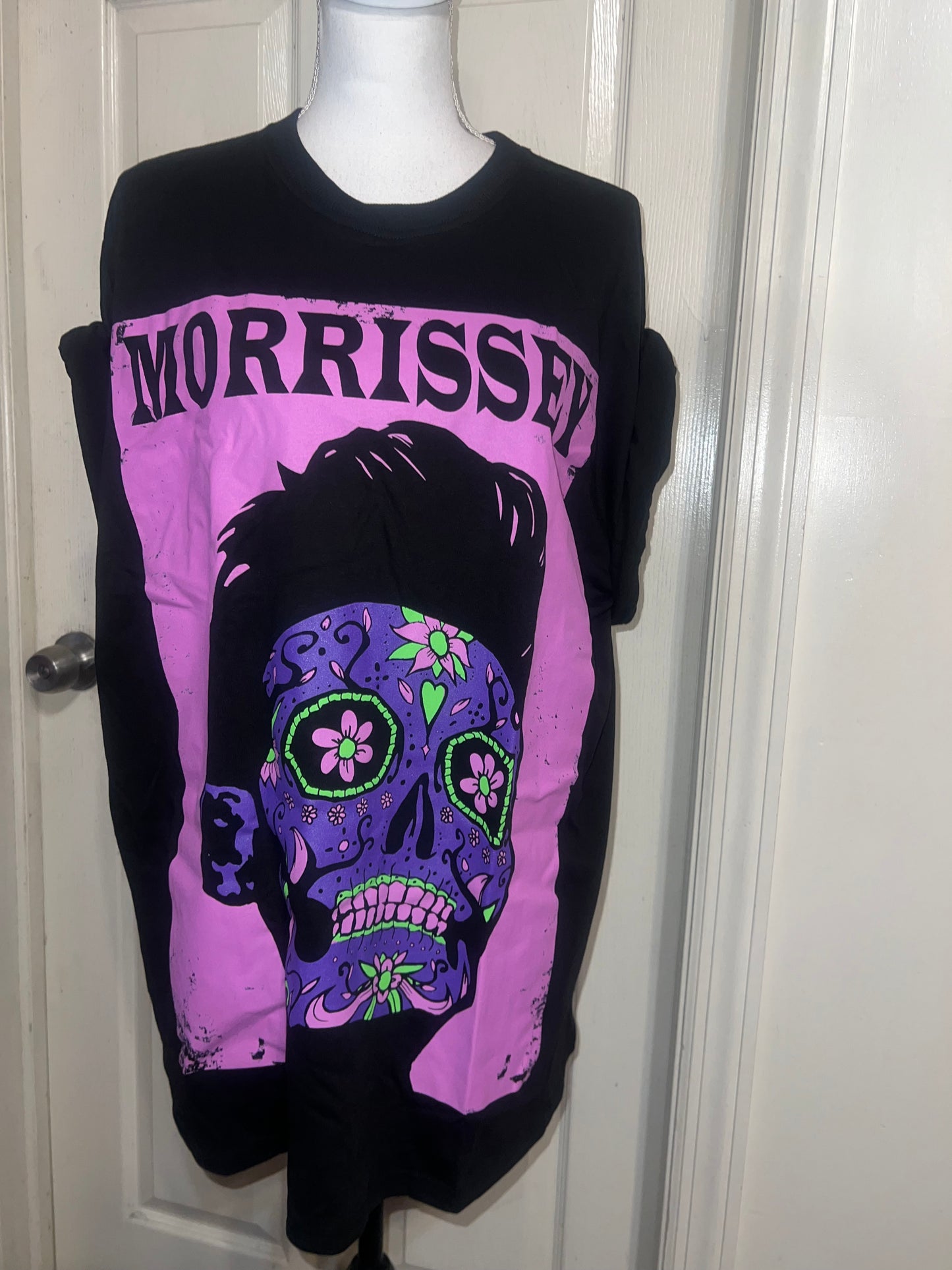 Morrissey Oversized Distressed Tee