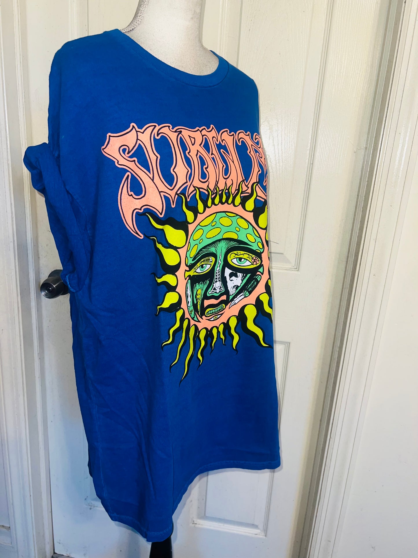 Sublime Double Sided Oversized Distressed Tee