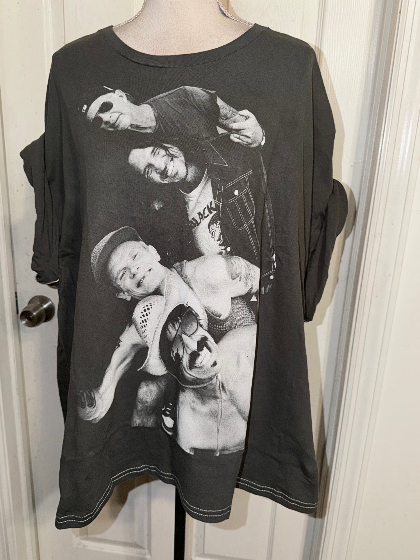 Red Hot Chili Peppers Oversized Distressed Tee