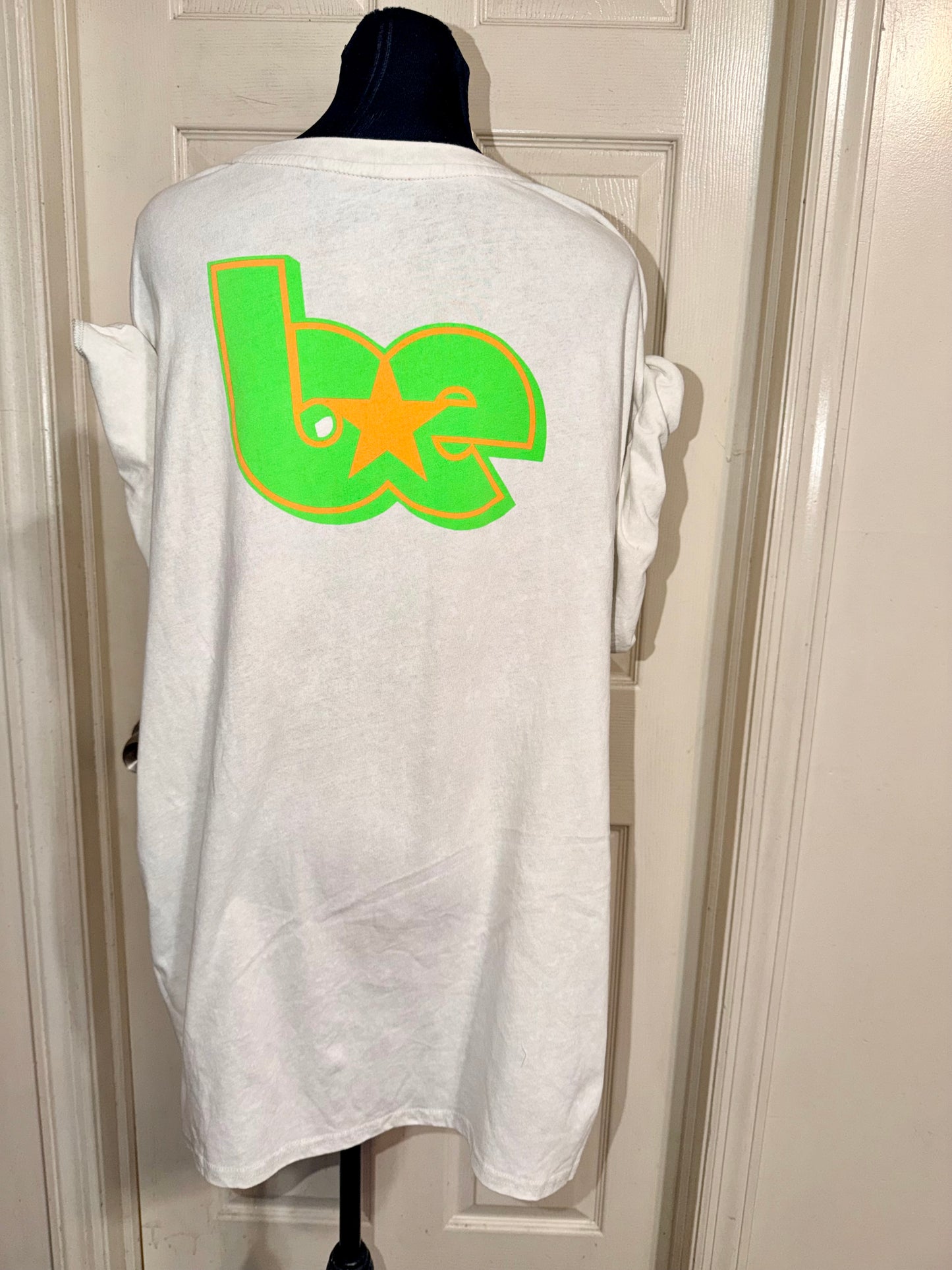 Billie Eilish Double Sided Oversized Distressed Tee