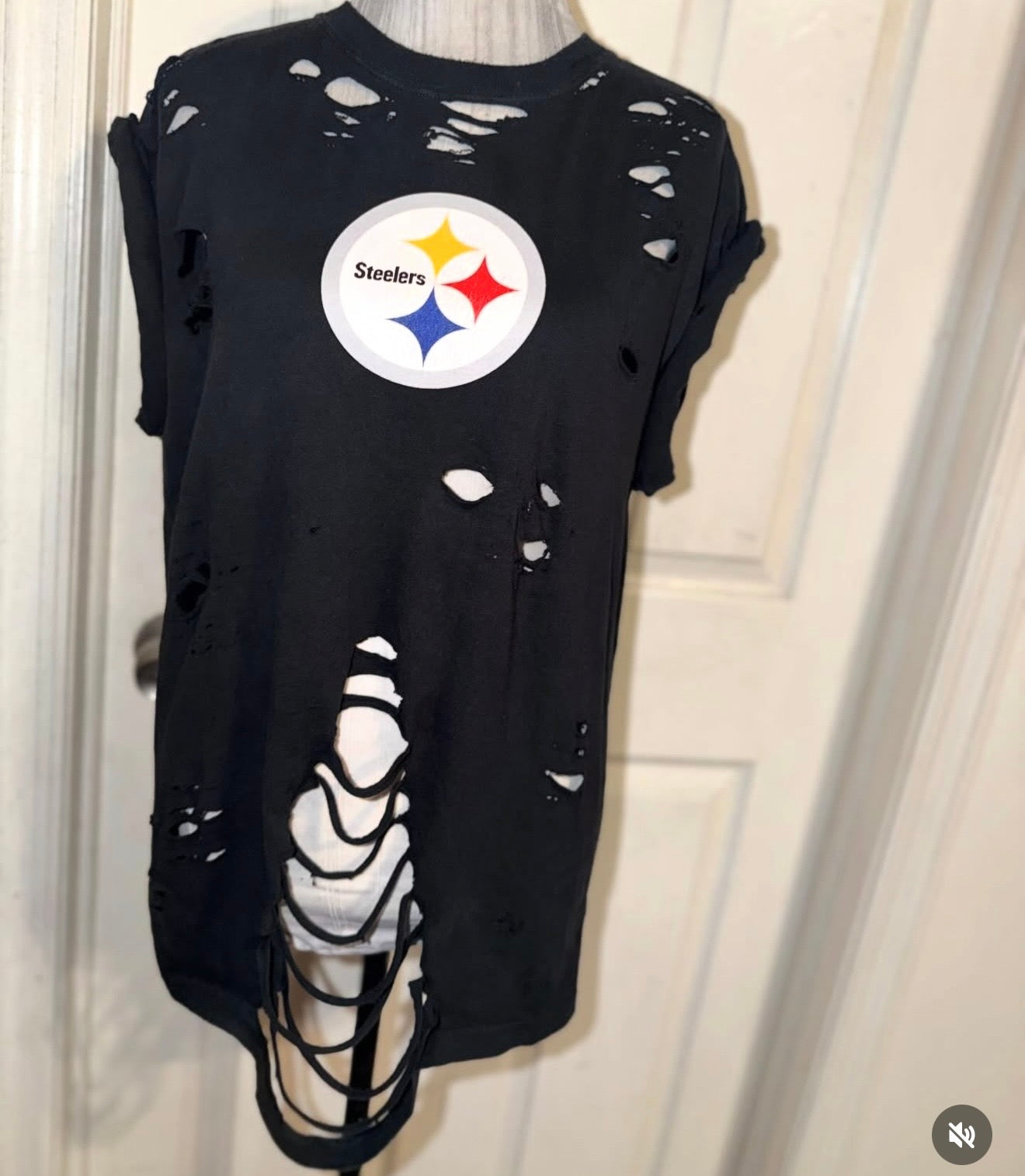 Pittsburgh Steelers Vintage Distressed Tee