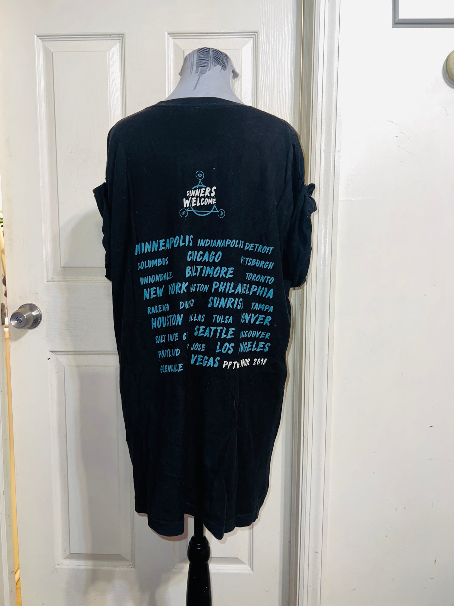 Panic! At The Disco Double Sided Distressed Tee