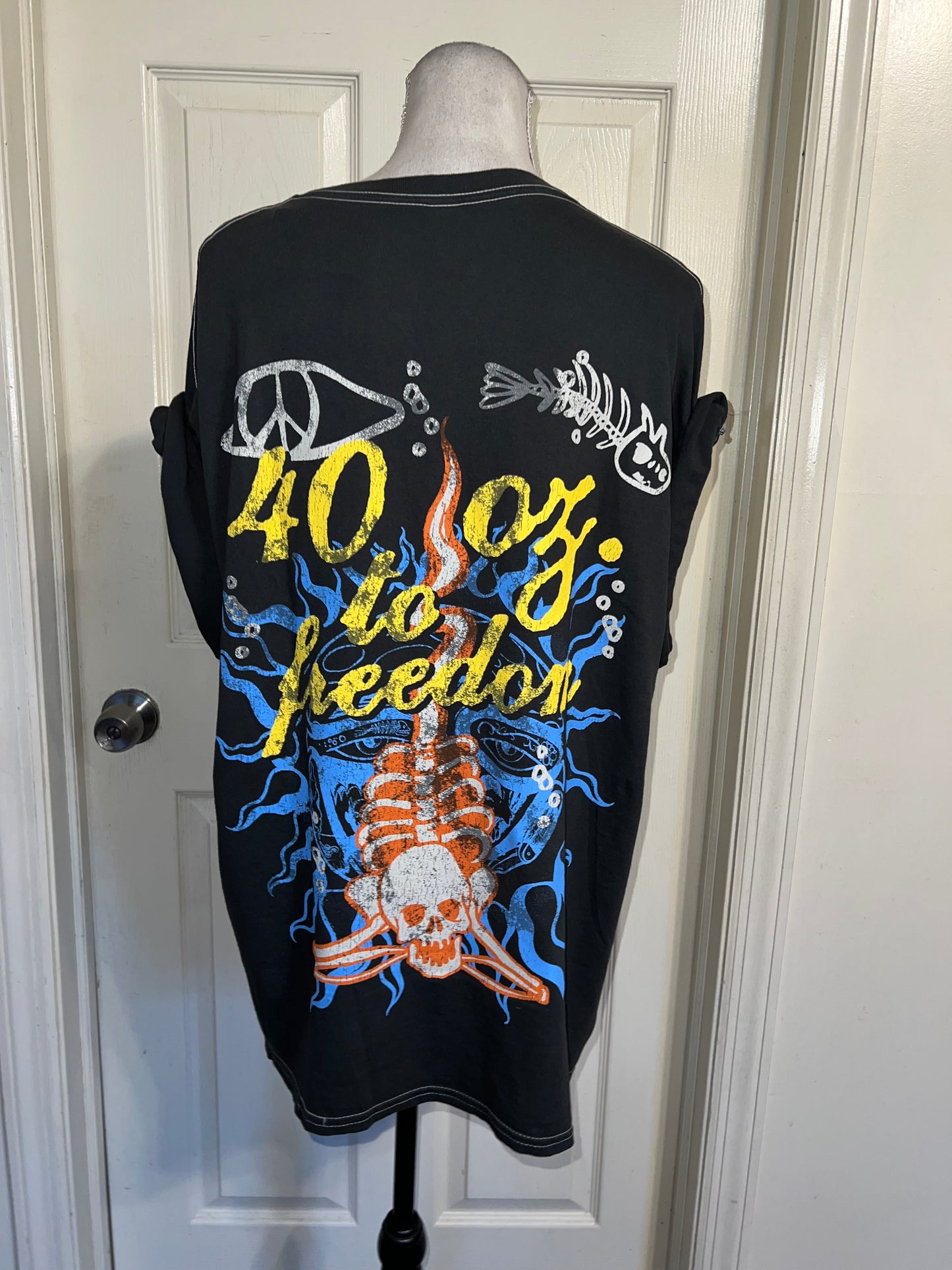 Sublime Double Sided Oversized Distressed Tee