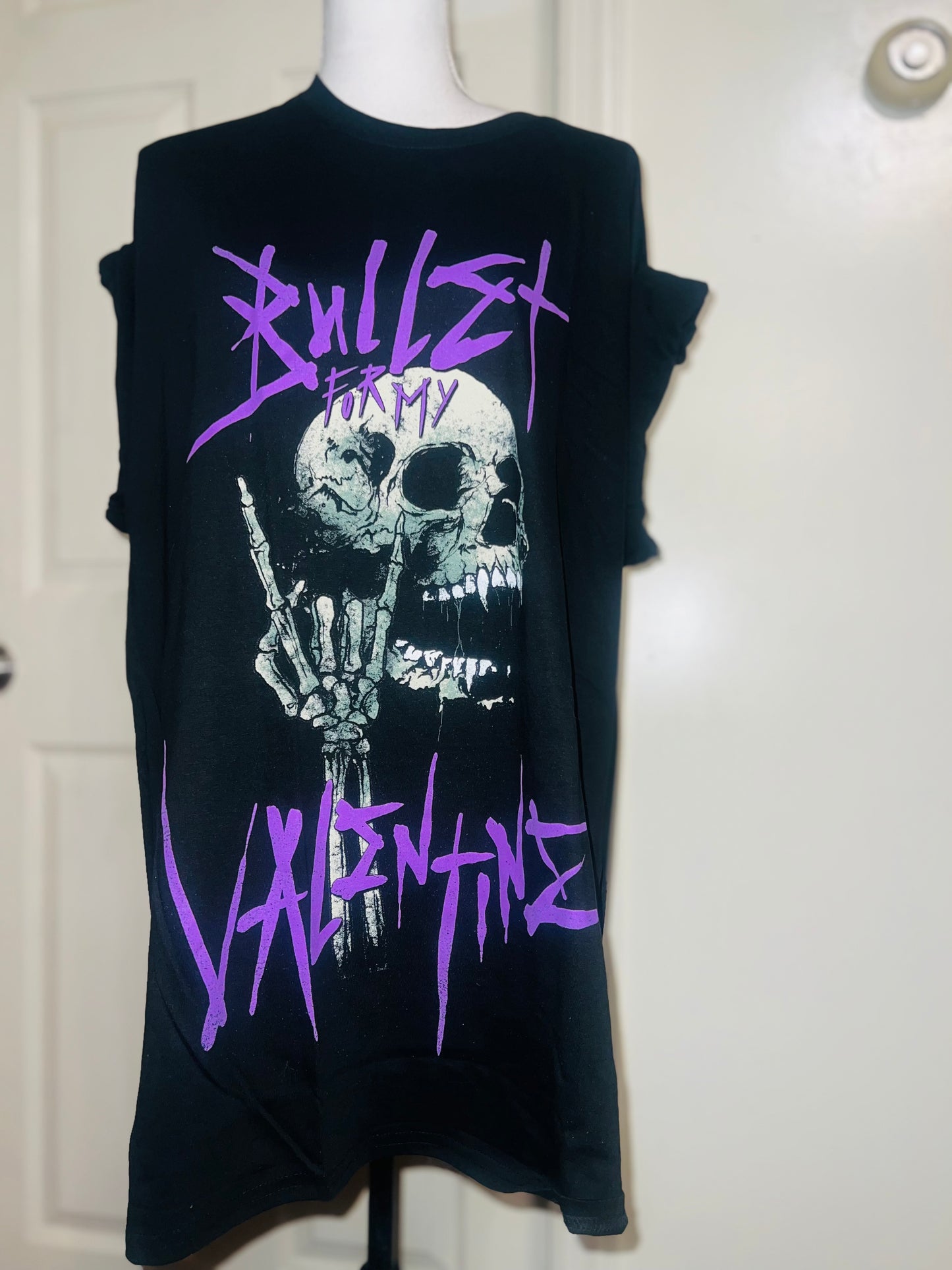 Bullet for my Valentine Oversized Distressed Tee