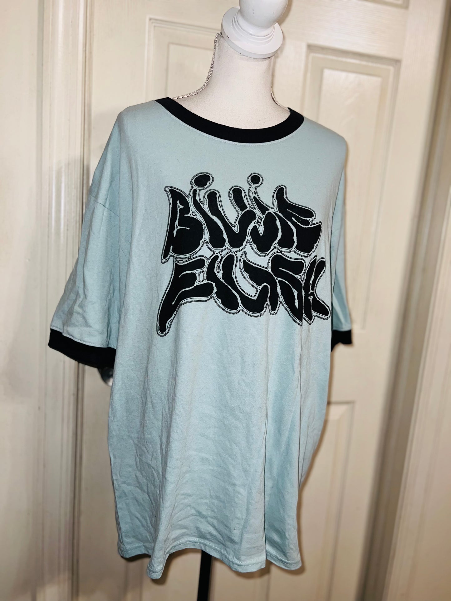 Billie Eilish Oversized Distressed Tee