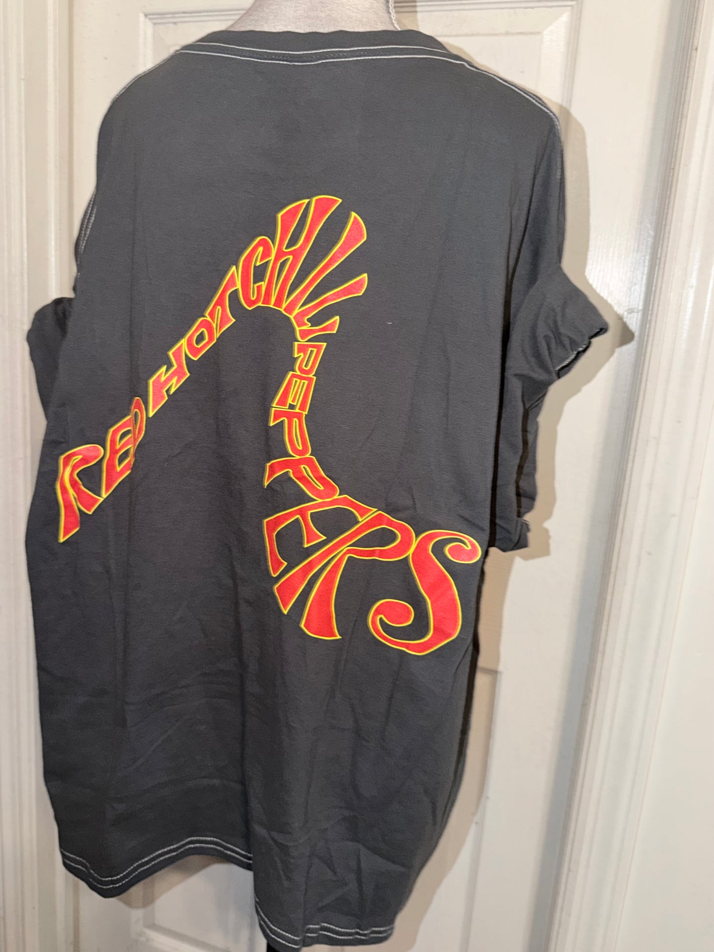 Red Hot Chili Peppers Oversized Distressed Tee