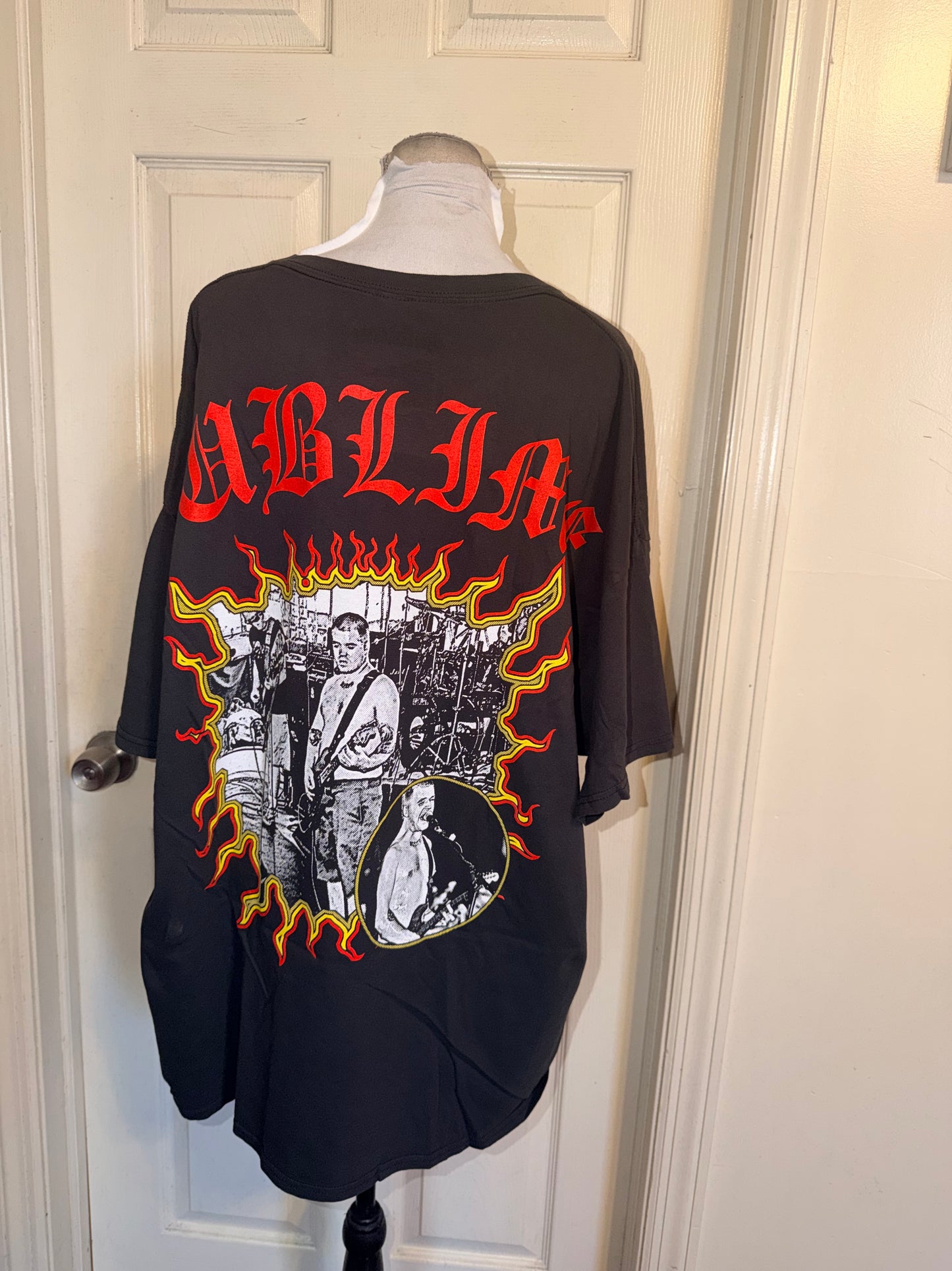 Sublime Double Sided Oversized Distressed Tee
