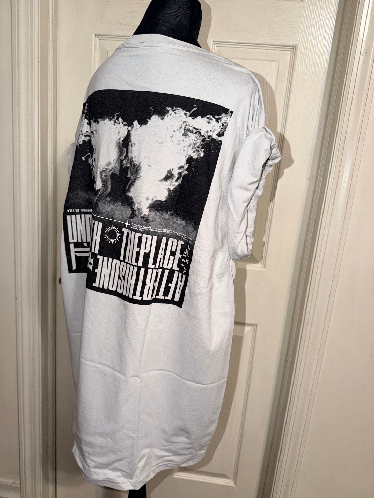 Underoath Double Sided Oversized Distressed Tee