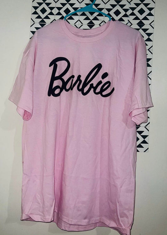 Barbie Oversized Distressed Tee