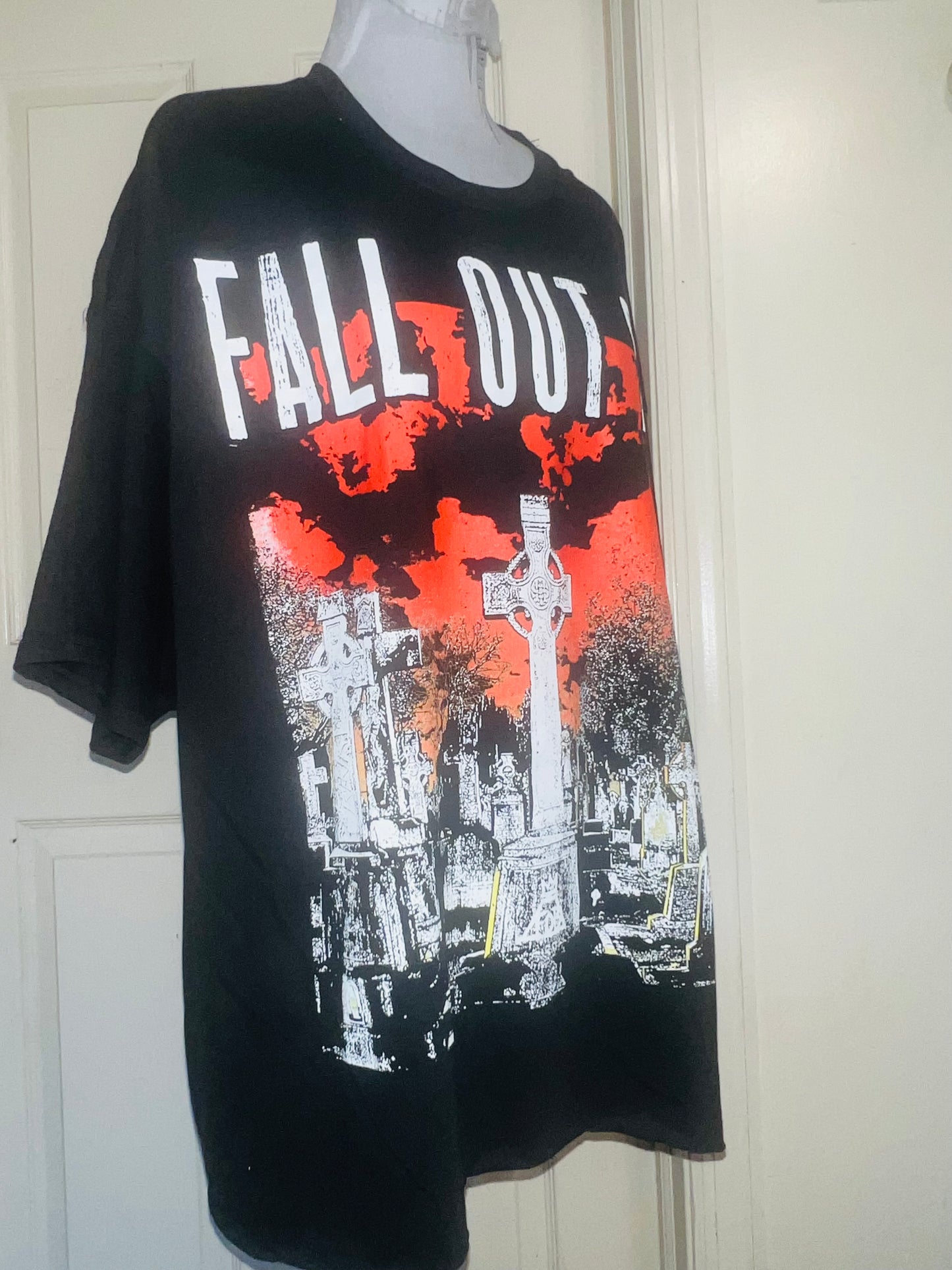 Fall Out Boy Oversized Distressed Tee