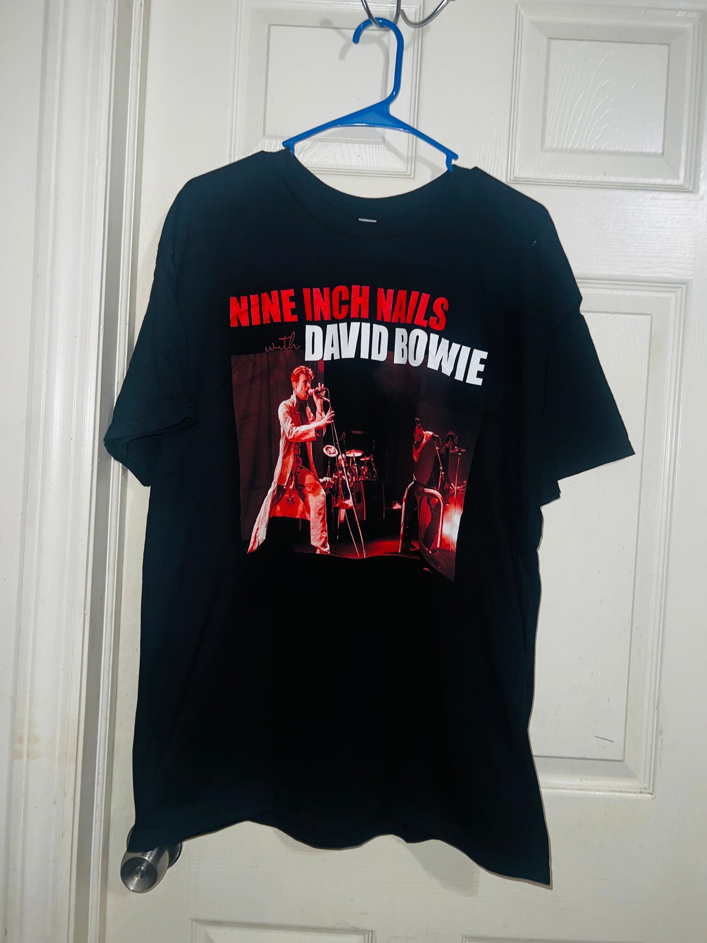 Nine Inch Nails and David Bowie Oversized Tee