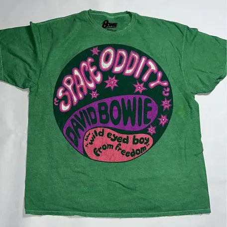 David Bowie Oversized Distressed Tee