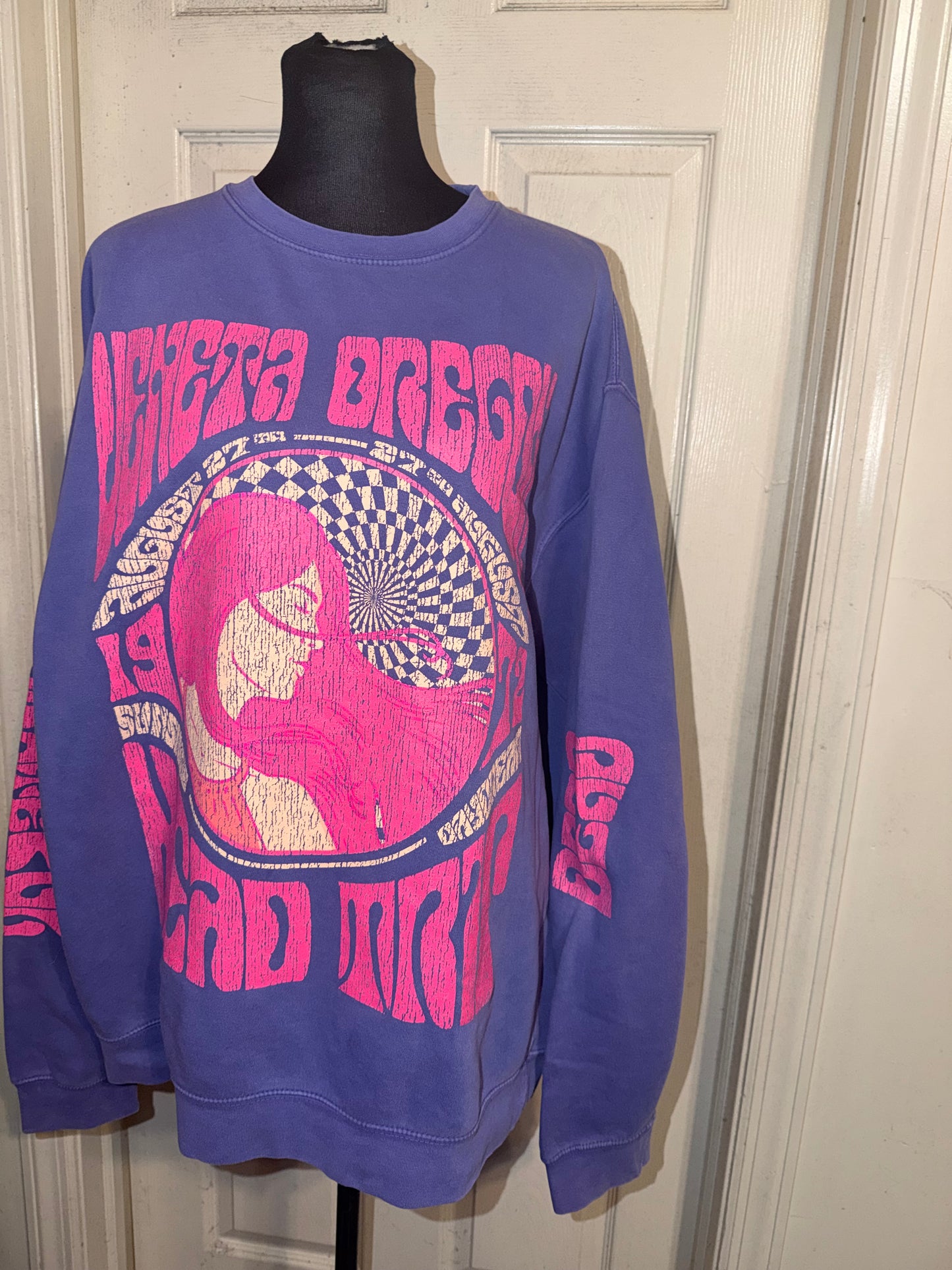 Grateful Dead Oversized Distressed Sweatshirt