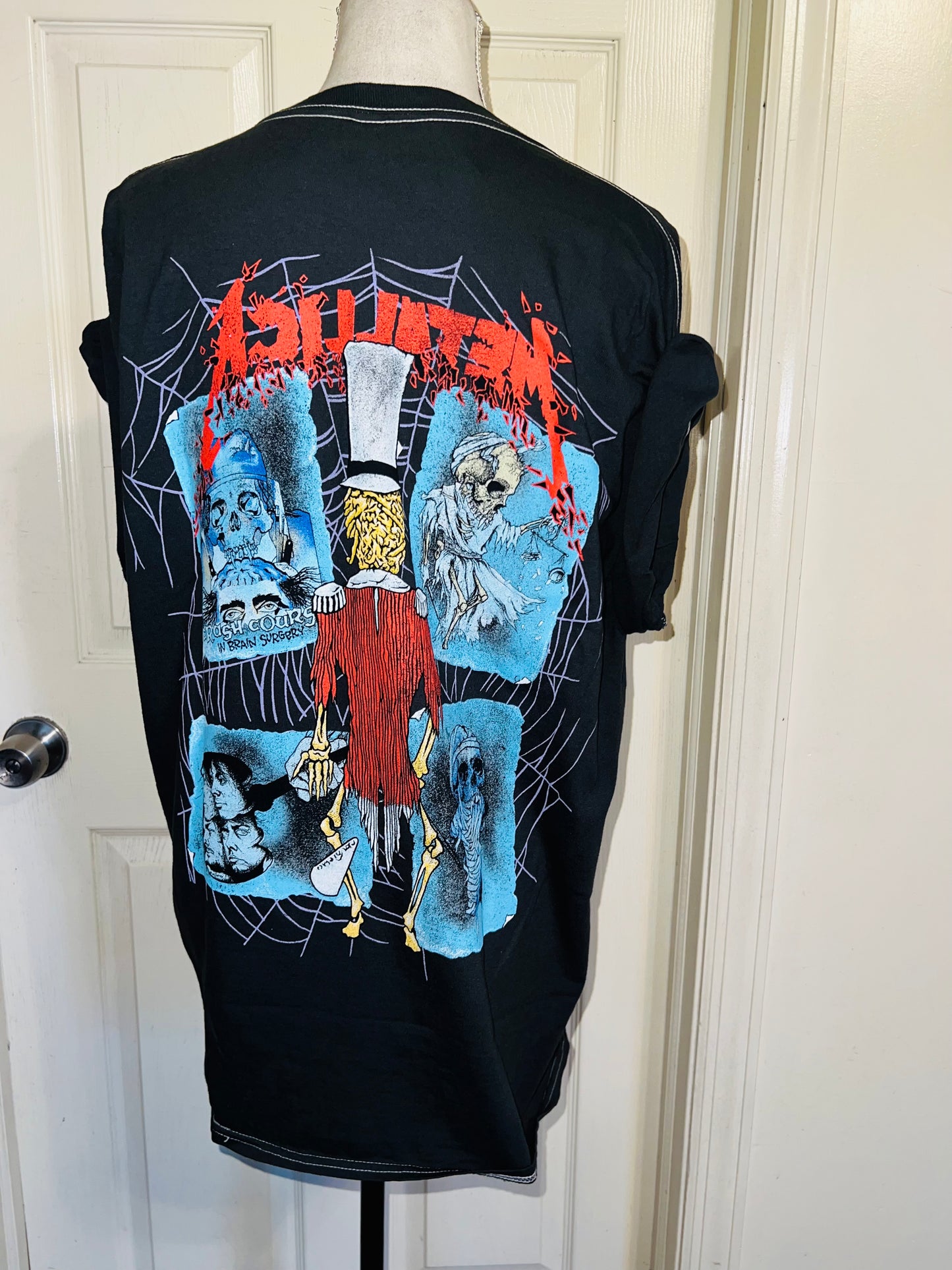 Metallica Double Sided Oversized Distressed Tee
