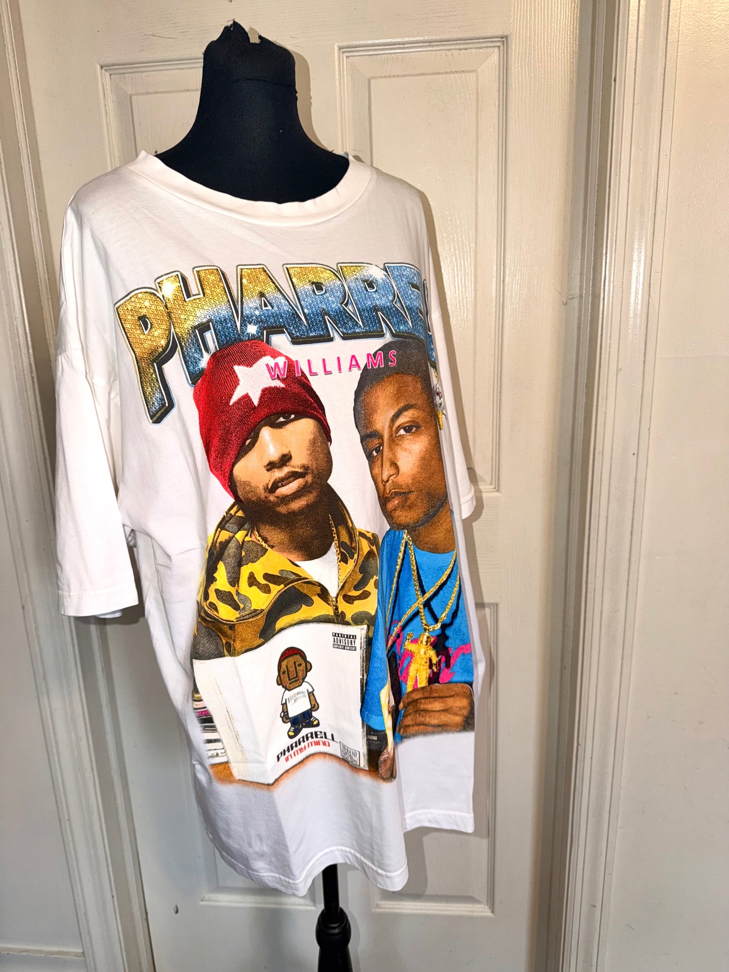 Pharrell Williams Double Sided Oversized Tee