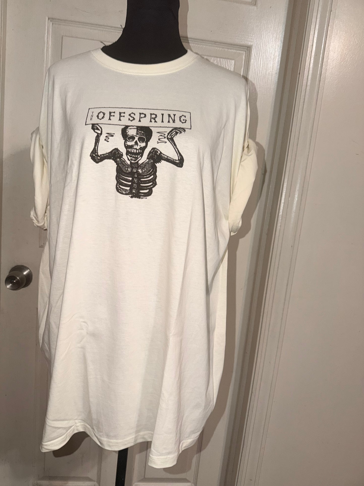 The Offspring Double Sided Oversized Distressed Tee