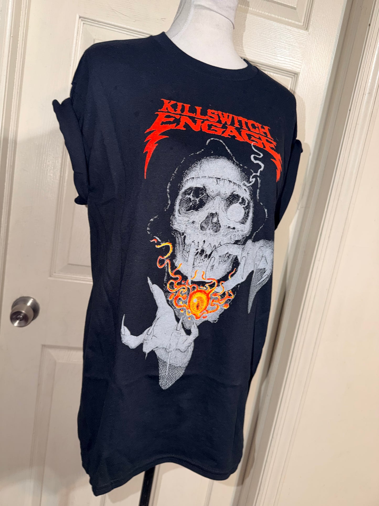 Killswitch Engage Oversized Distressed Tee