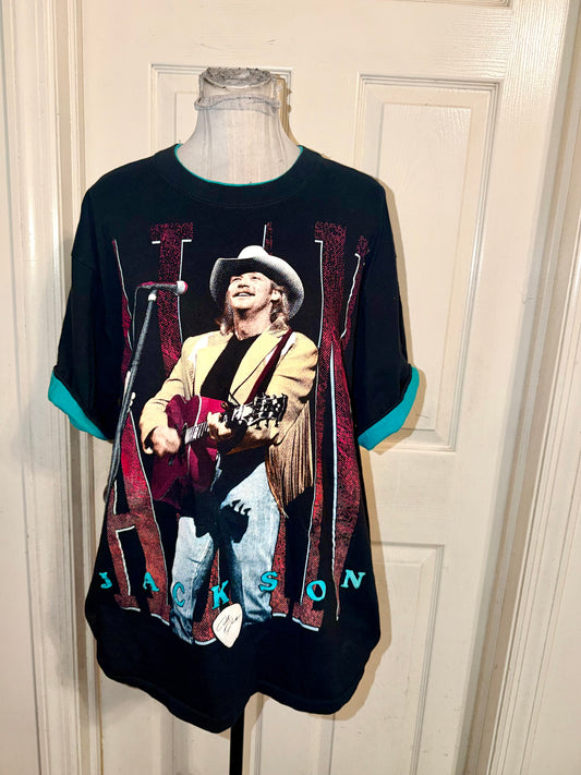 Alan Jackson Vintage Double Sided Tee