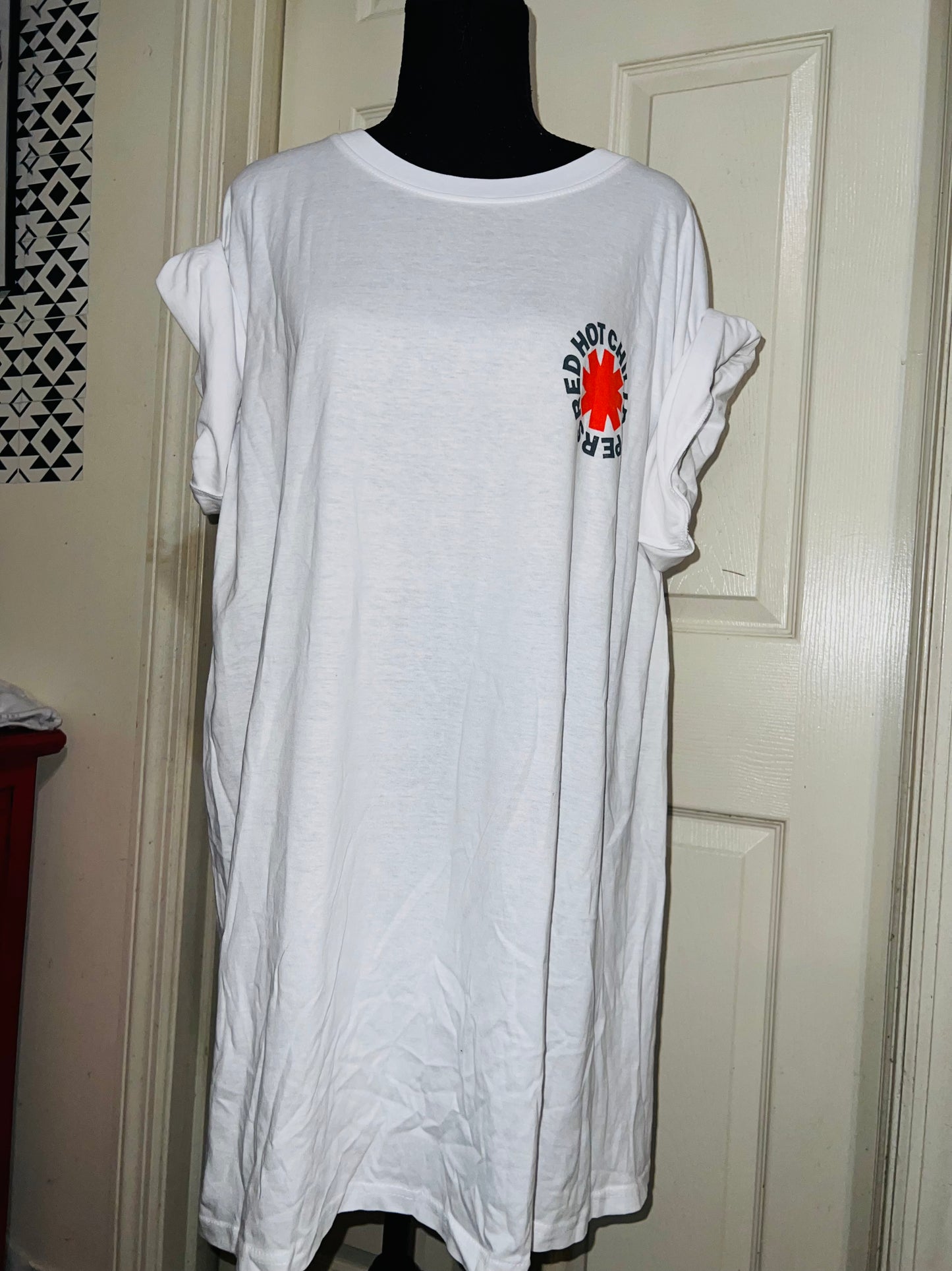 Red Hot Chili Peppers Double Sided Oversized Tee