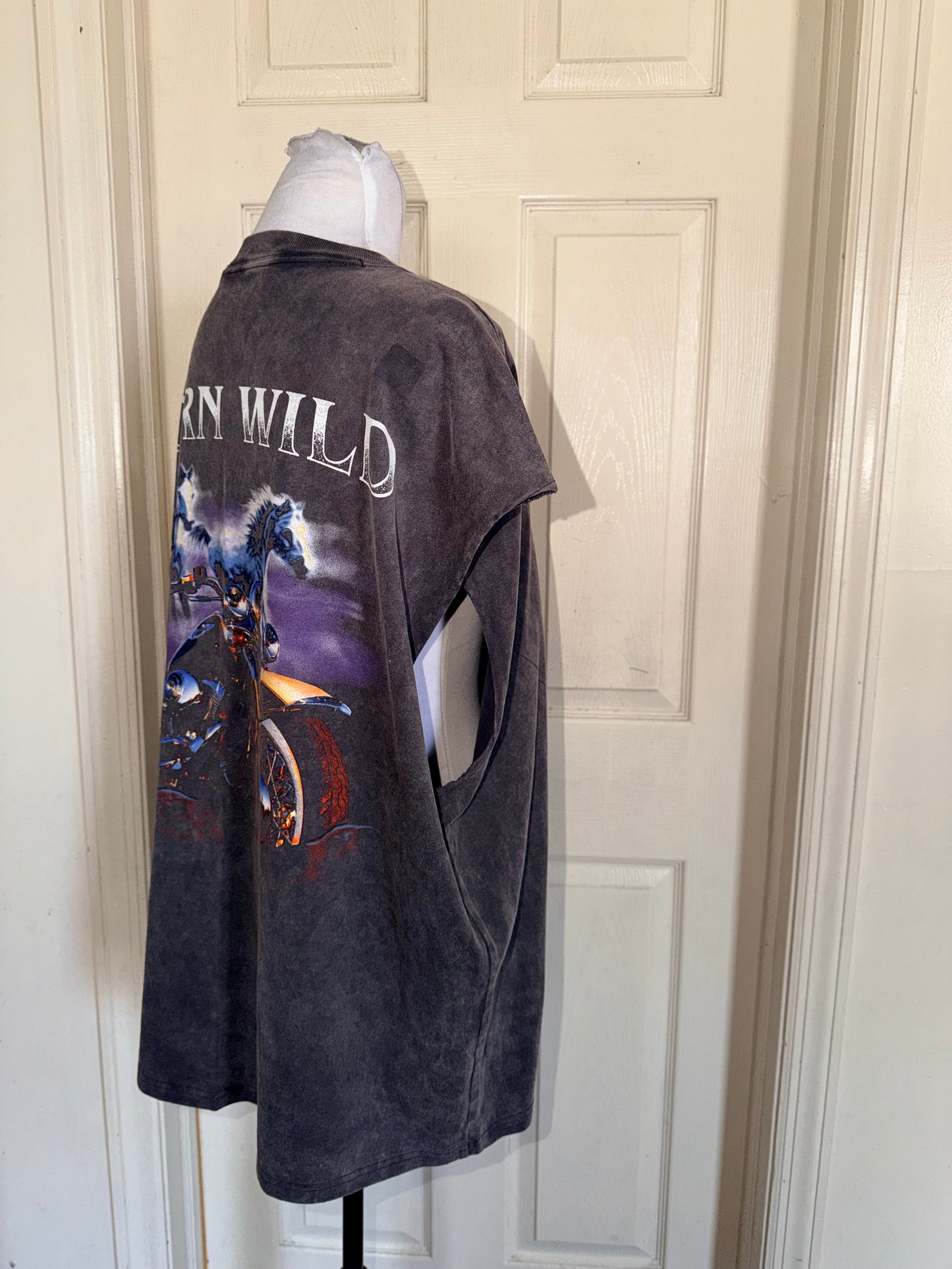 Harley Davidson Double Sided Oversized Tank