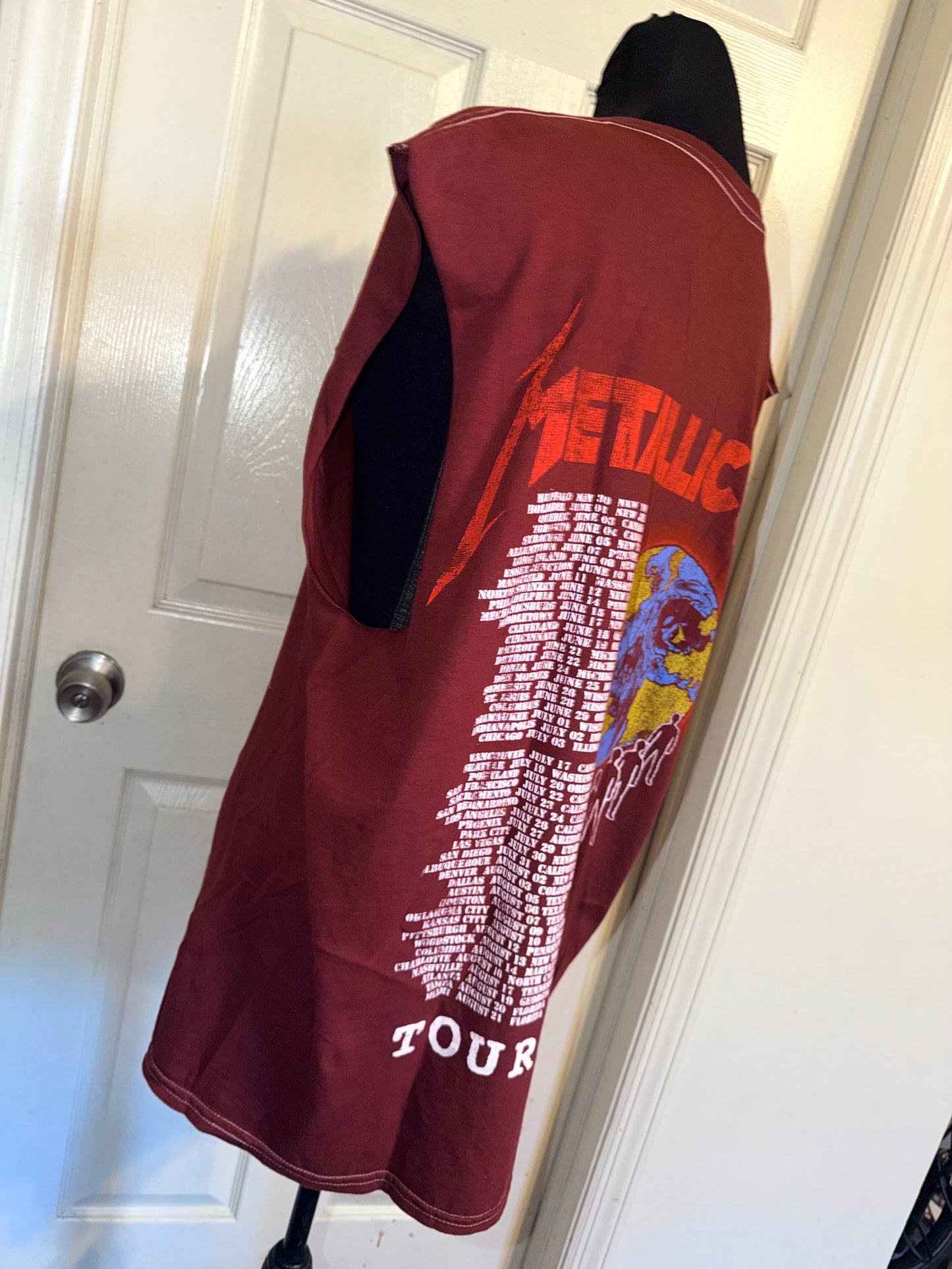Metallica Oversized Double Sided Tann