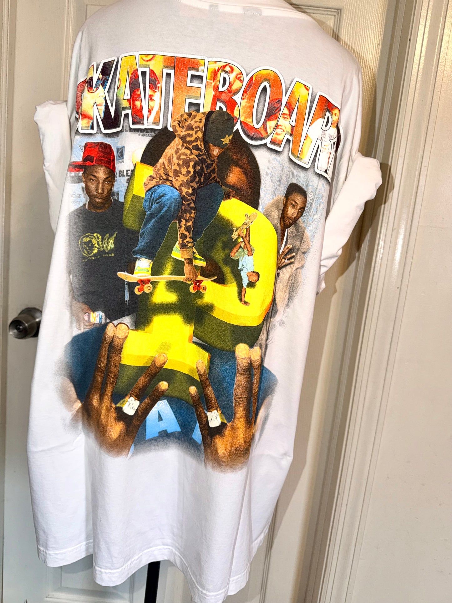 Pharrell Williams Double Sided Oversized Tee