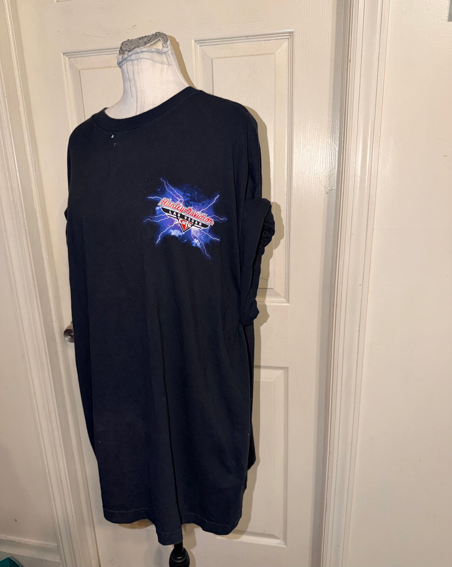 Harley Davidson Vintage Double Sided Oversized Tee
