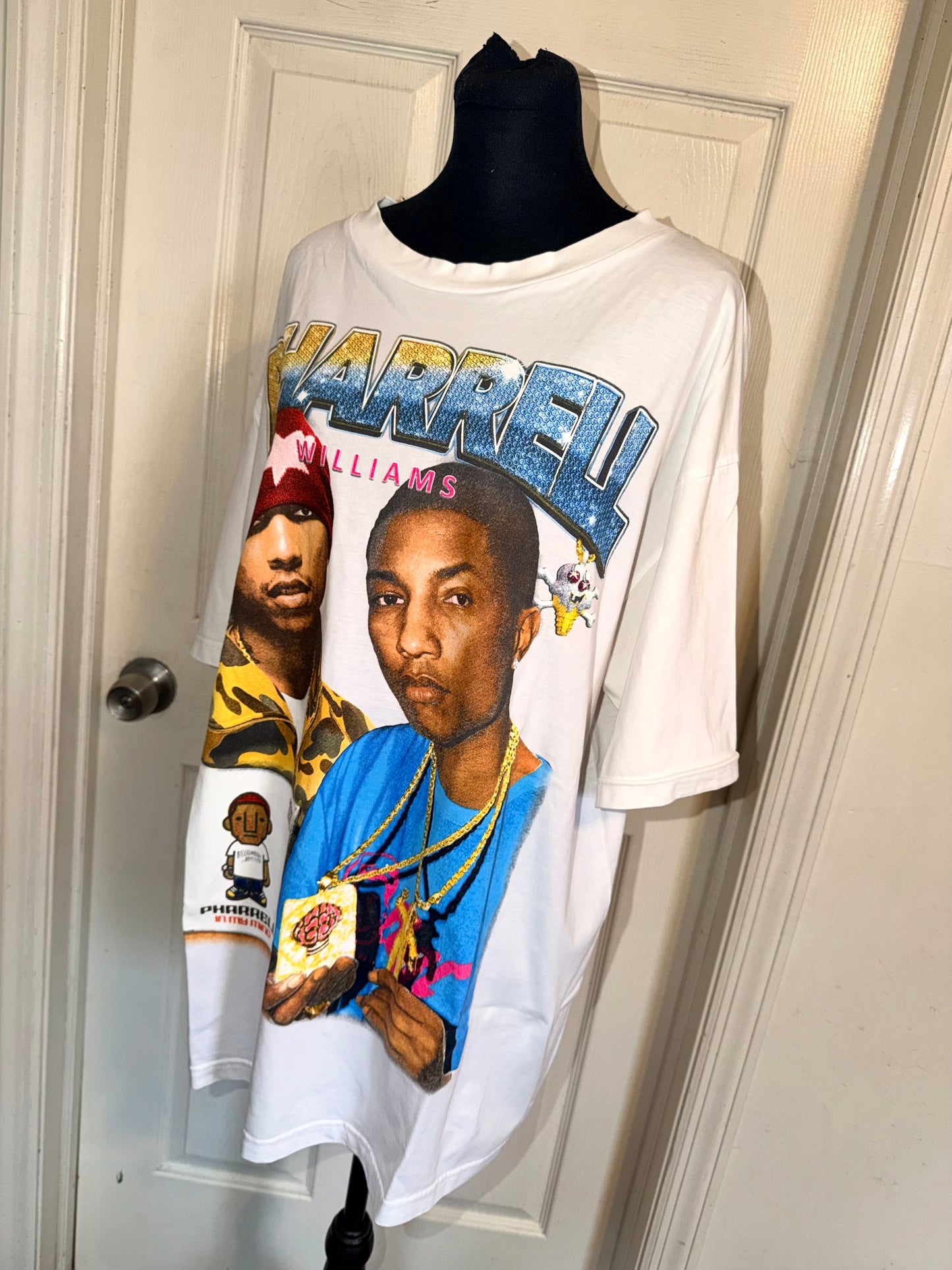 Pharrell Williams Double Sided Oversized Tee