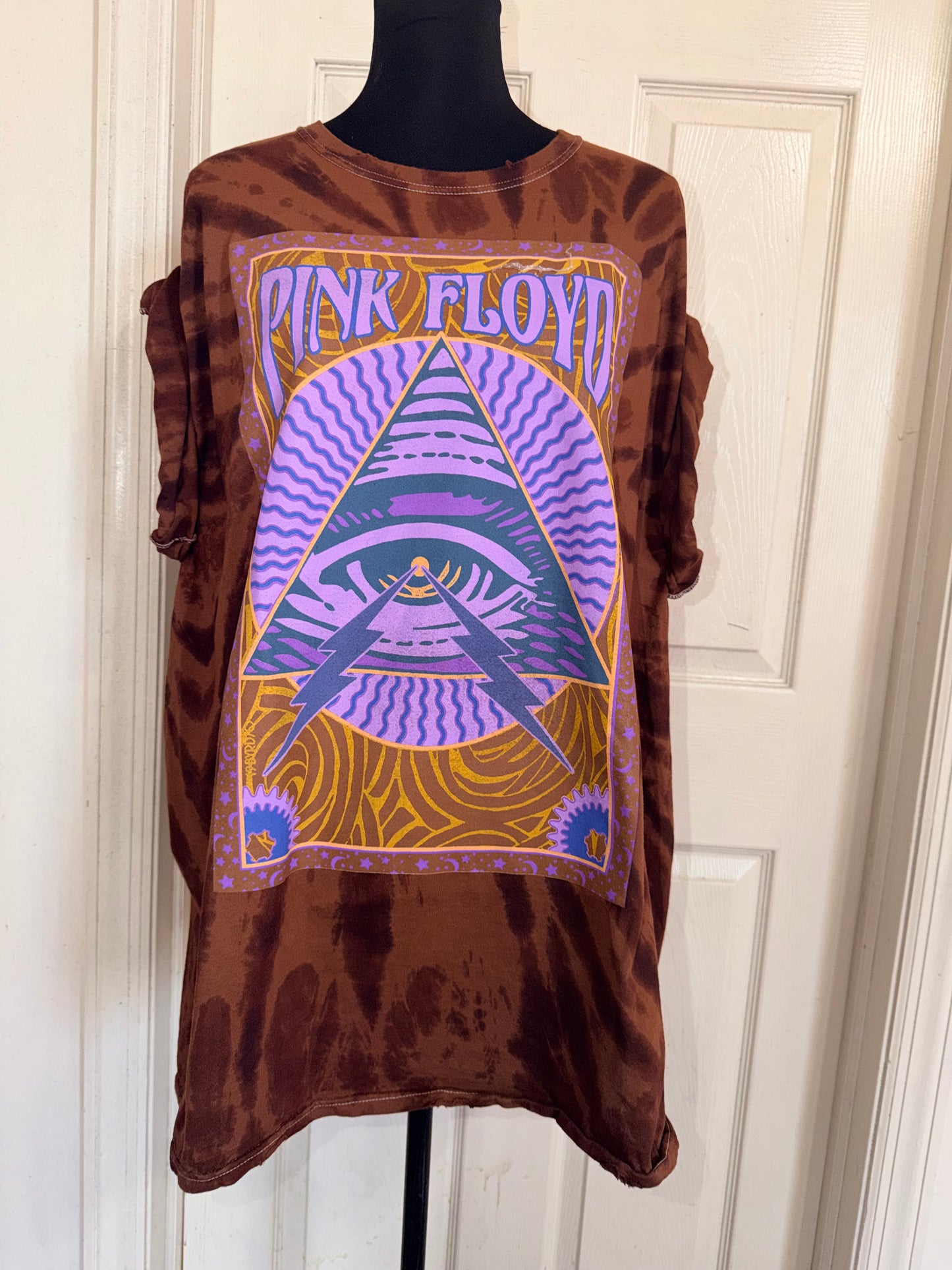 Pink Floyd Oversized Distressed Tee