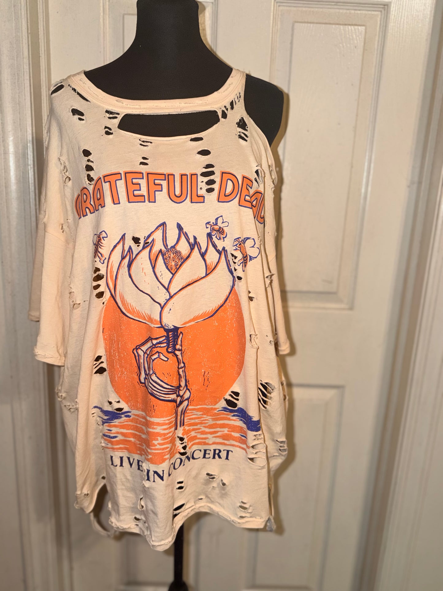 Grateful Dead Oversized Distressed Tee (as is)