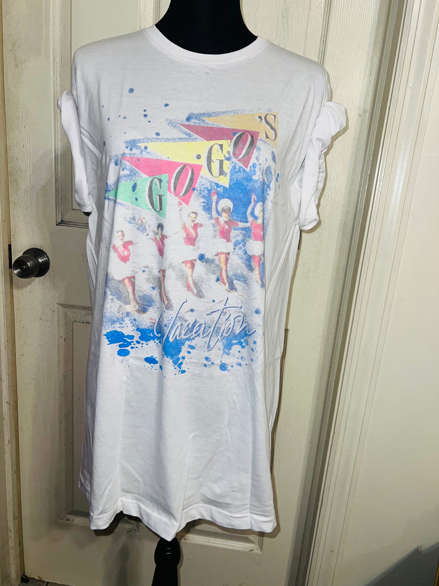 The Go-Go’s Oversized Distressed Tee