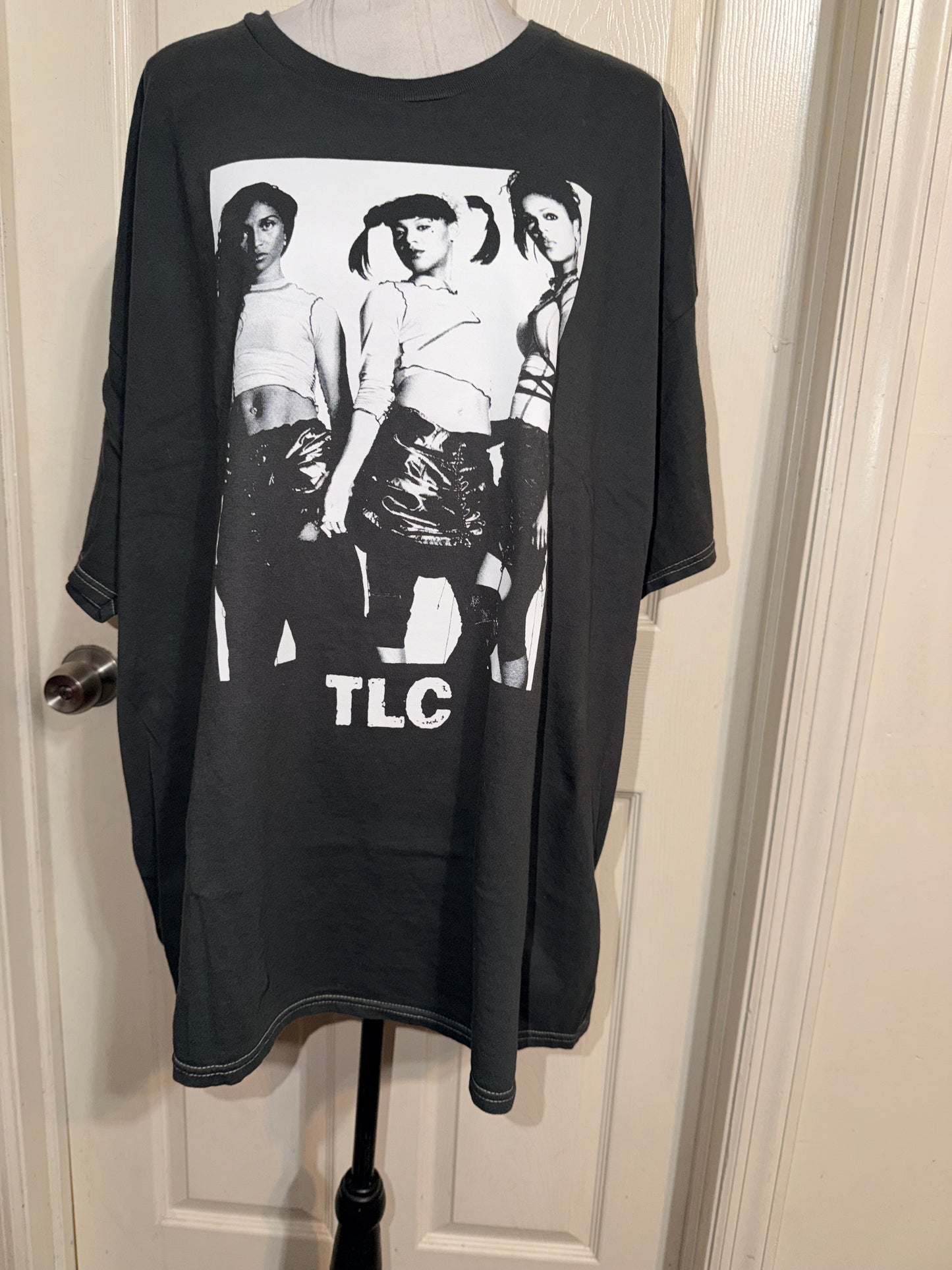 TLC Oversized Distressed Tee